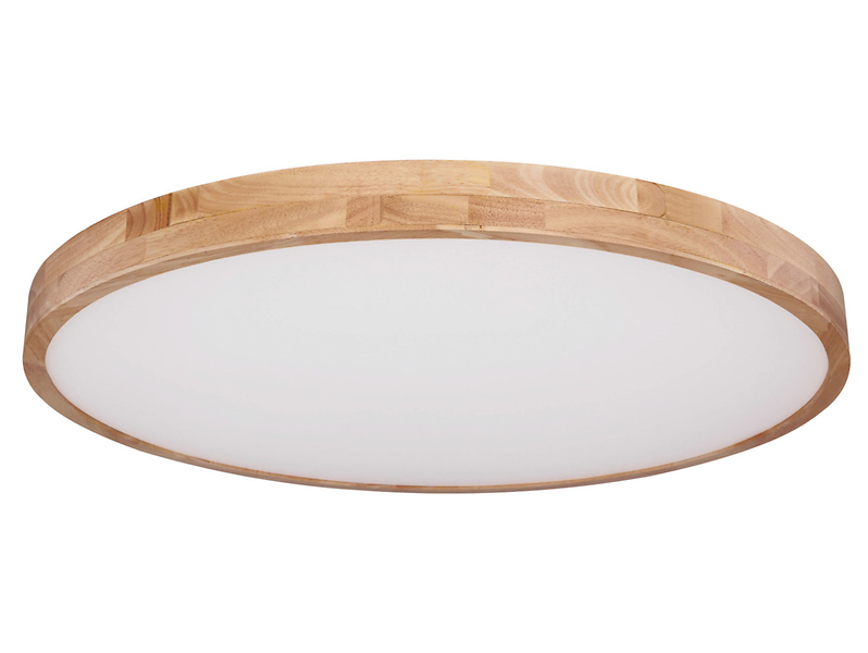 Plafon Rainer LED metalowy brązowy