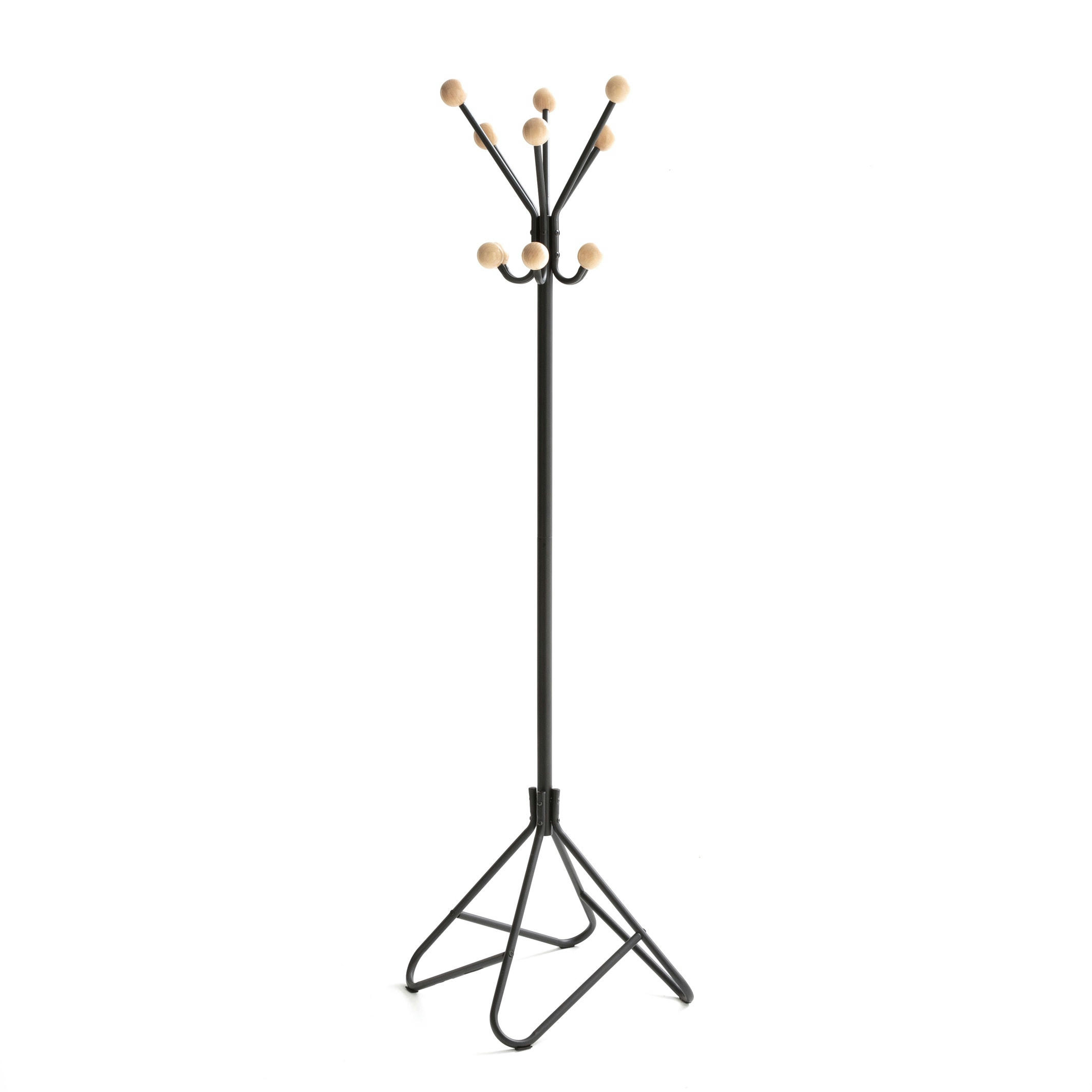 Porte manteau en métal et bois AGAMA
