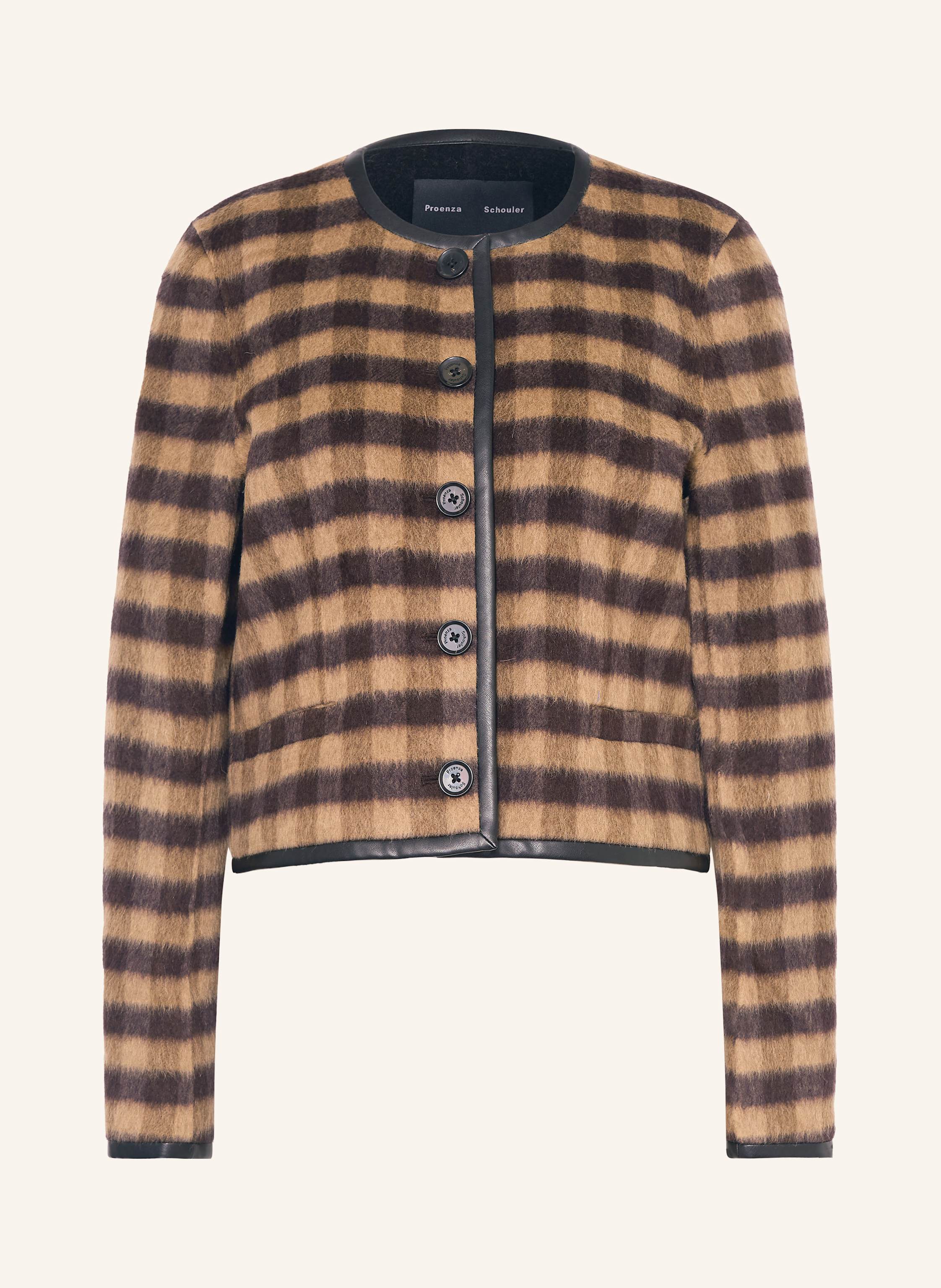 Proenza Schouler Kastenjacke HELENE mit Alpaka