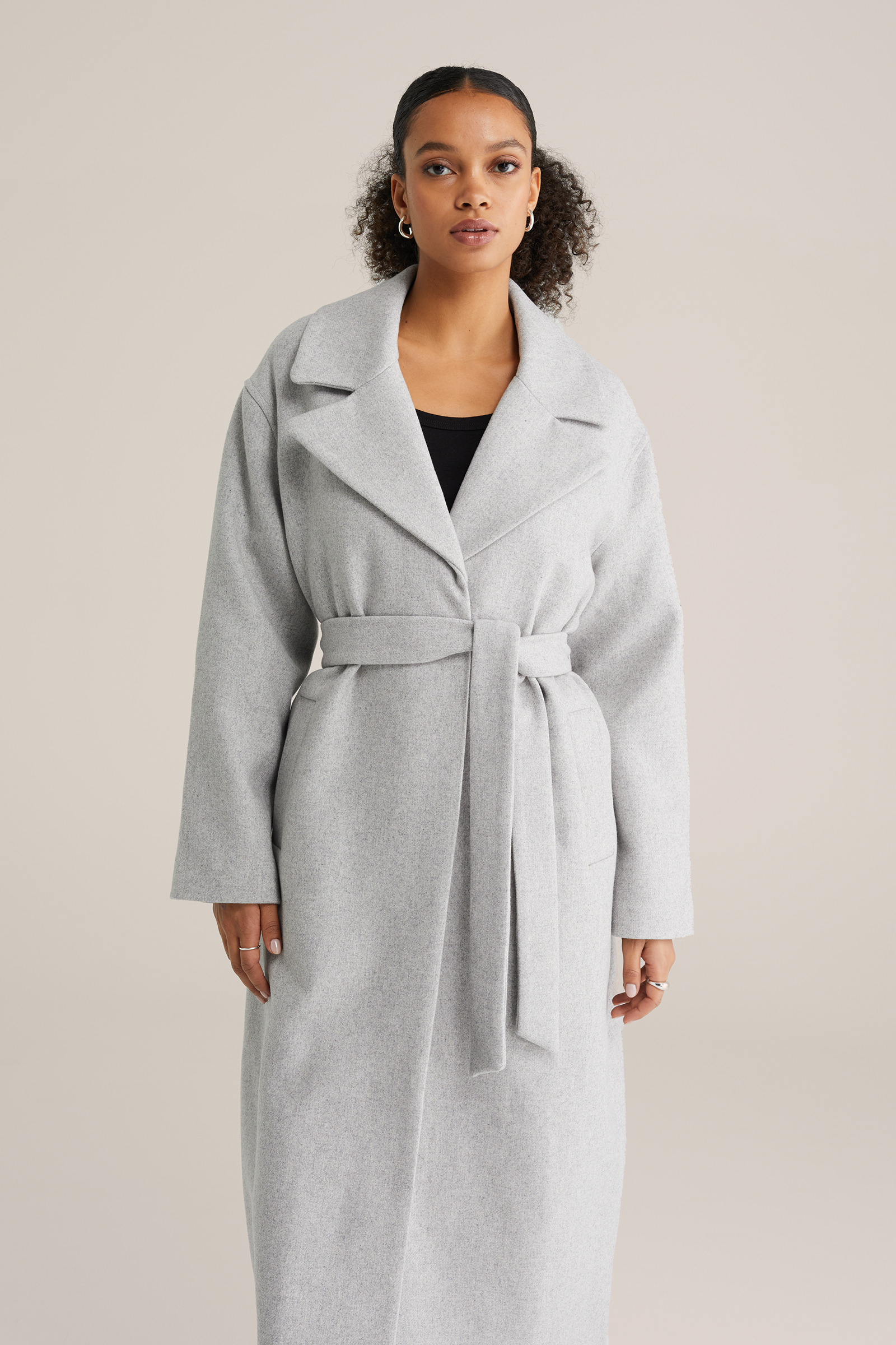 Dames jas van wolmix