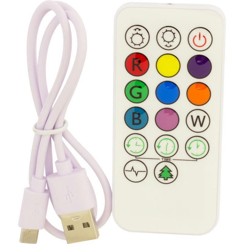 - Veilleuse Girafe blanche avec télécommande