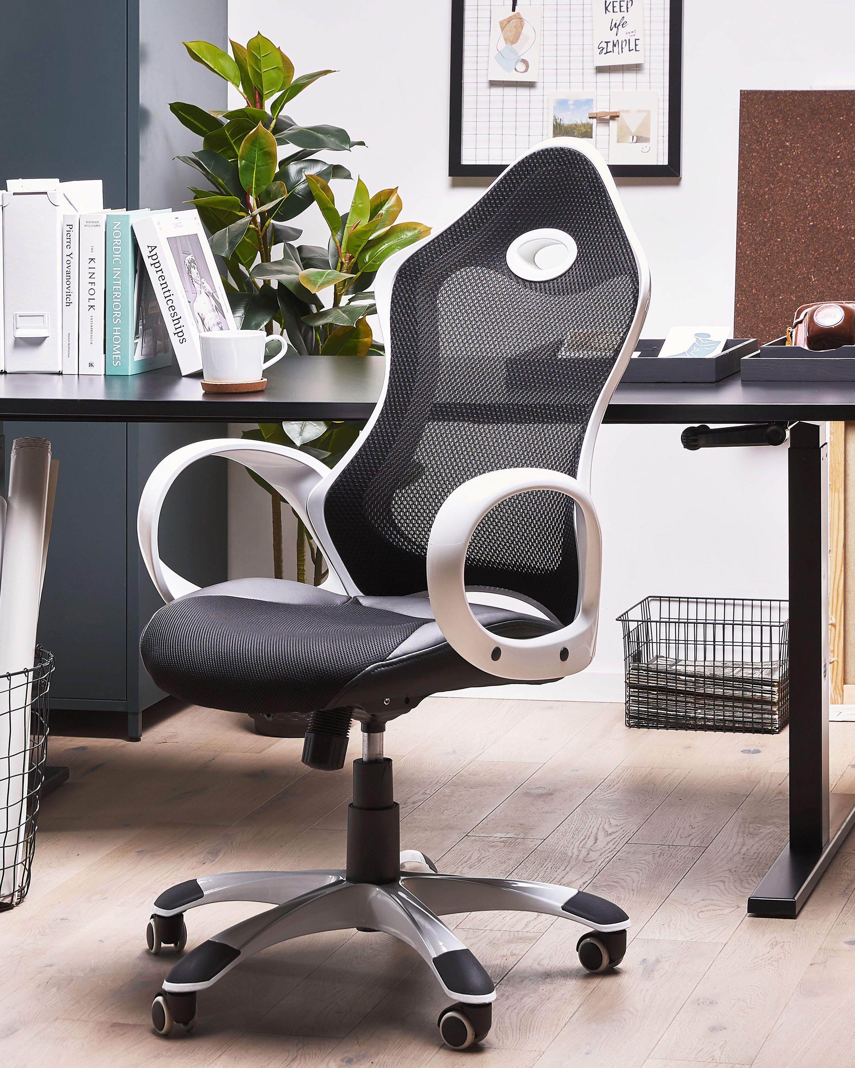 Office Chair iCHAIR Black/ White