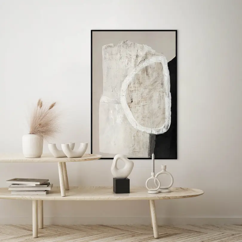 Bild mit Rahmen Design Painting