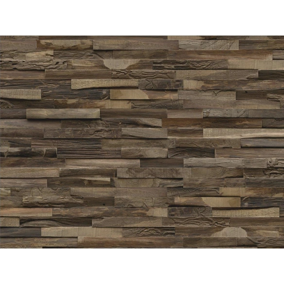 Wandverblender »INDO Teak Elegance«, braun, geölt, Holz, Stärke: 20 mm