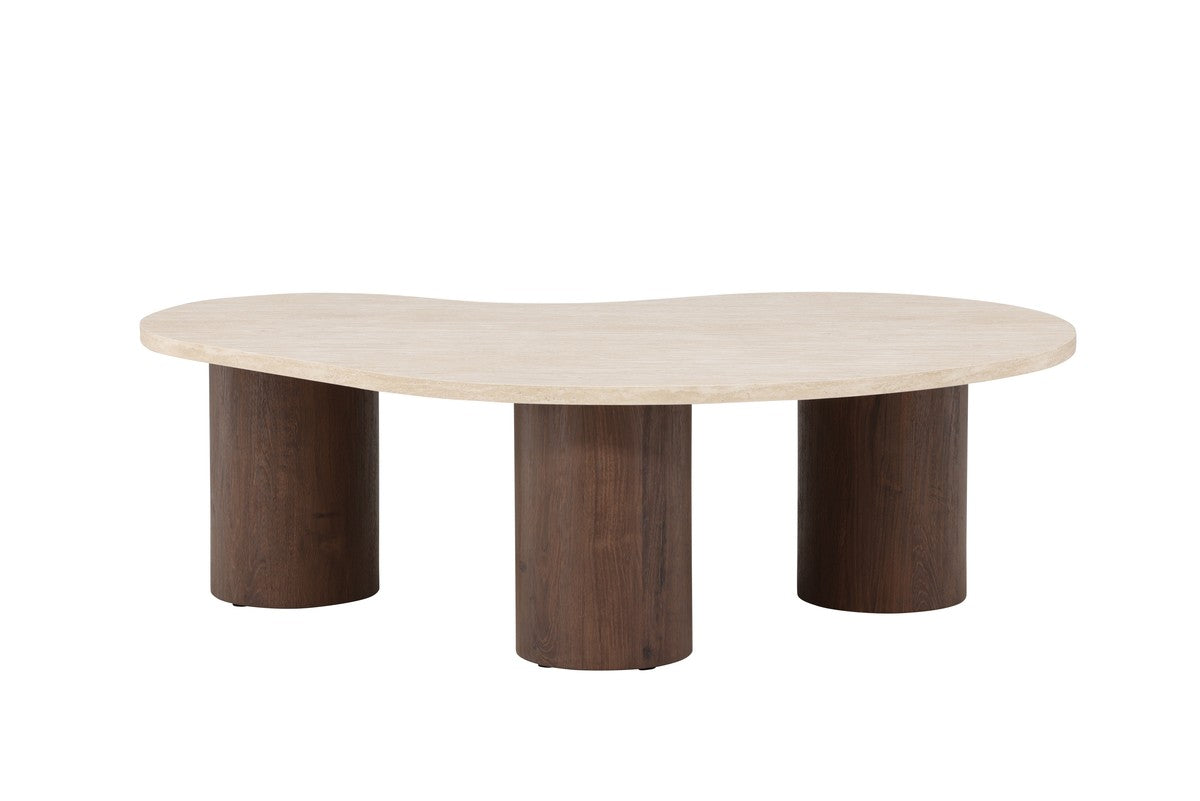 BRAM salontafel Osnes - beige - 130 x 78 cm