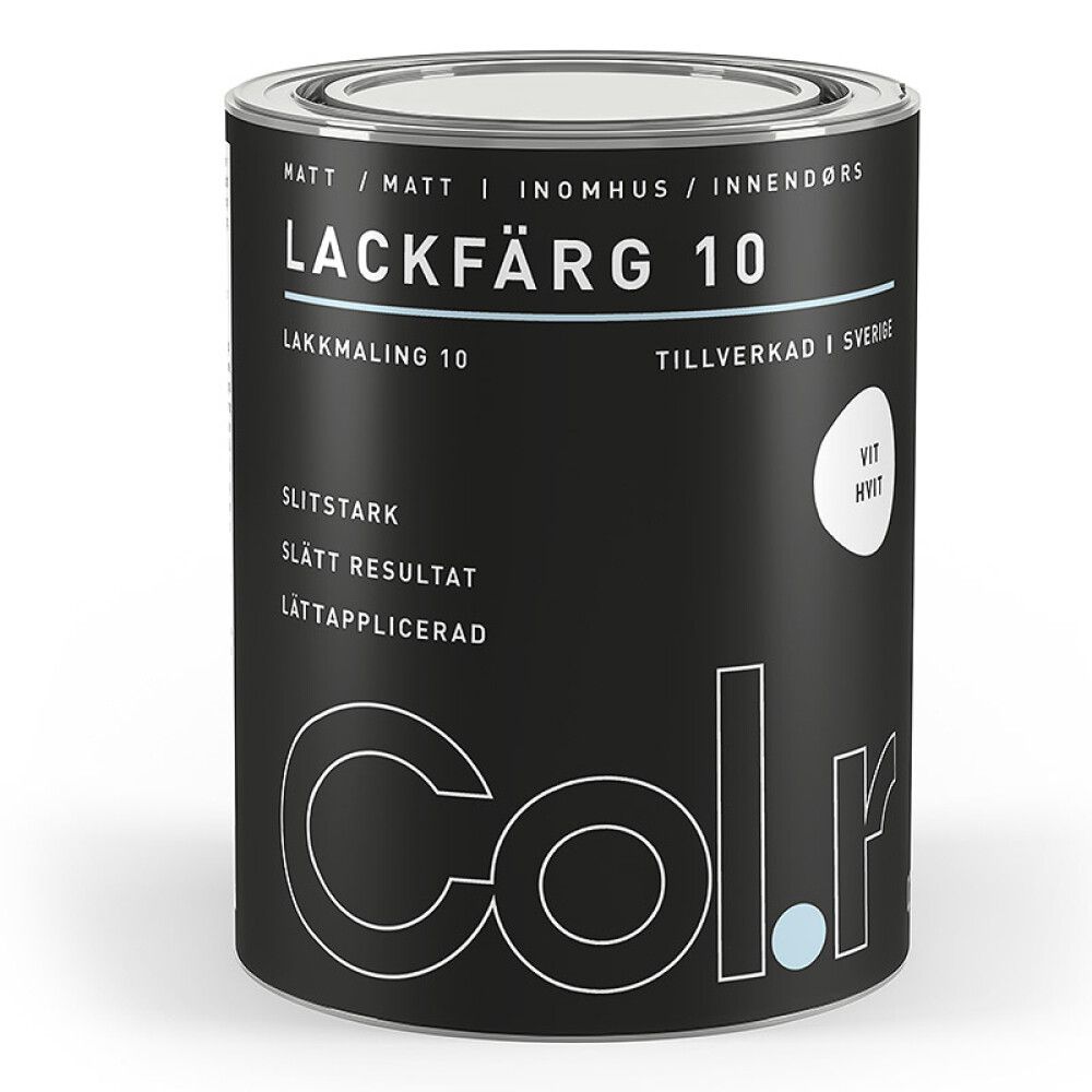 LAKKFARGE COL.R MATT HVIT 0,7L
