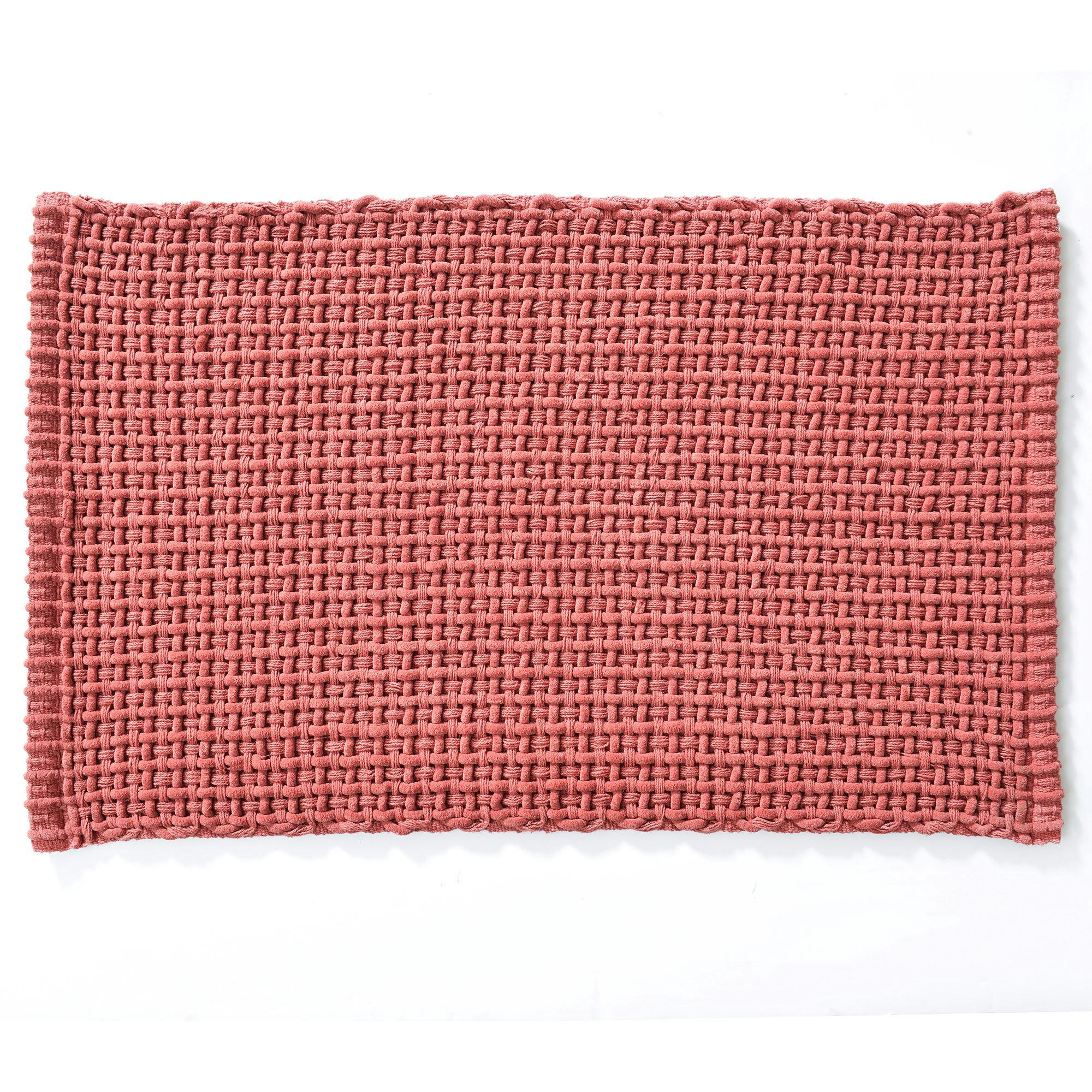 TRESSADOUX - Tapis de bain 50x80 rose bois de rose en polyester