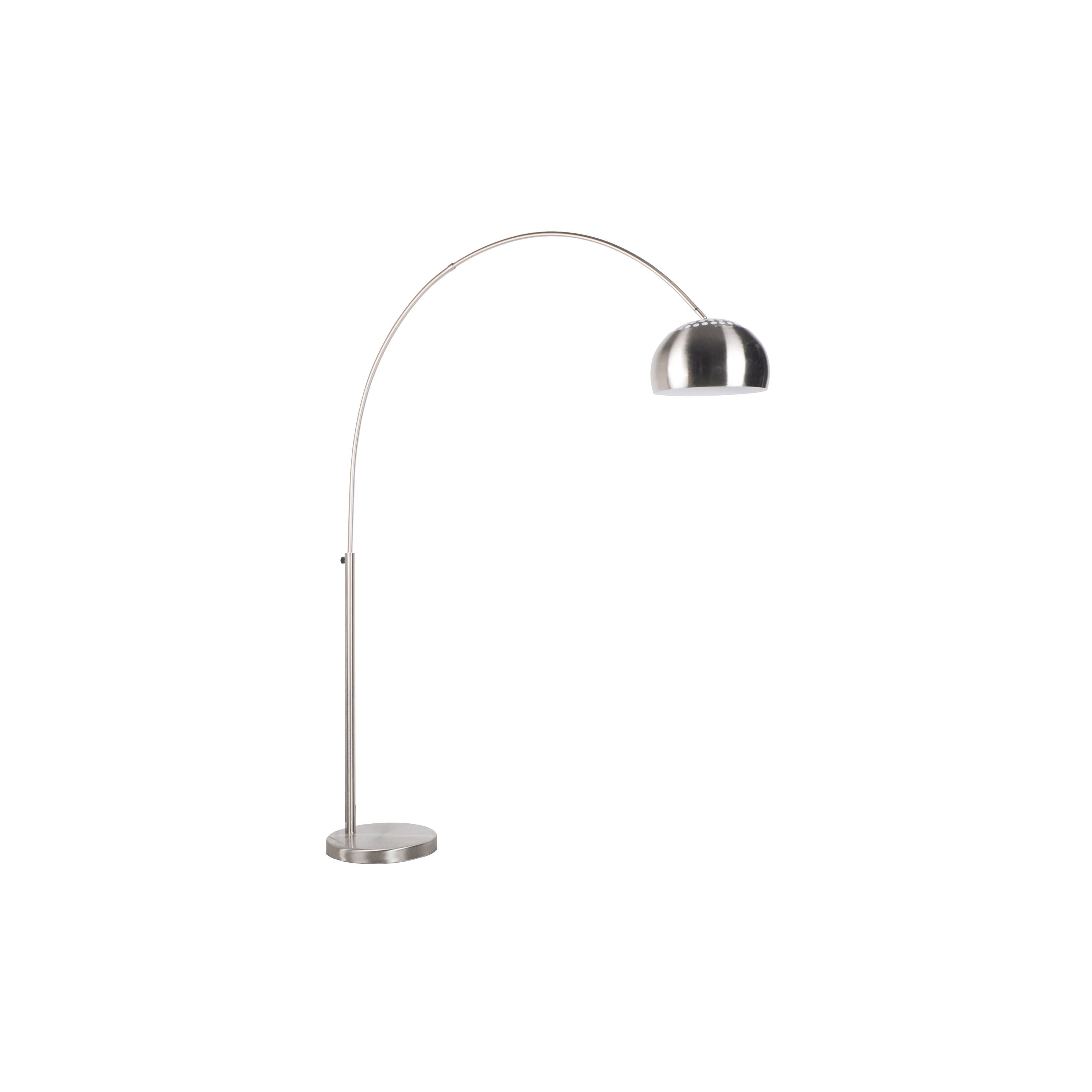 Housecraft Living Metal Bow Vloerlamp/ Booglamp Metaal Zilver