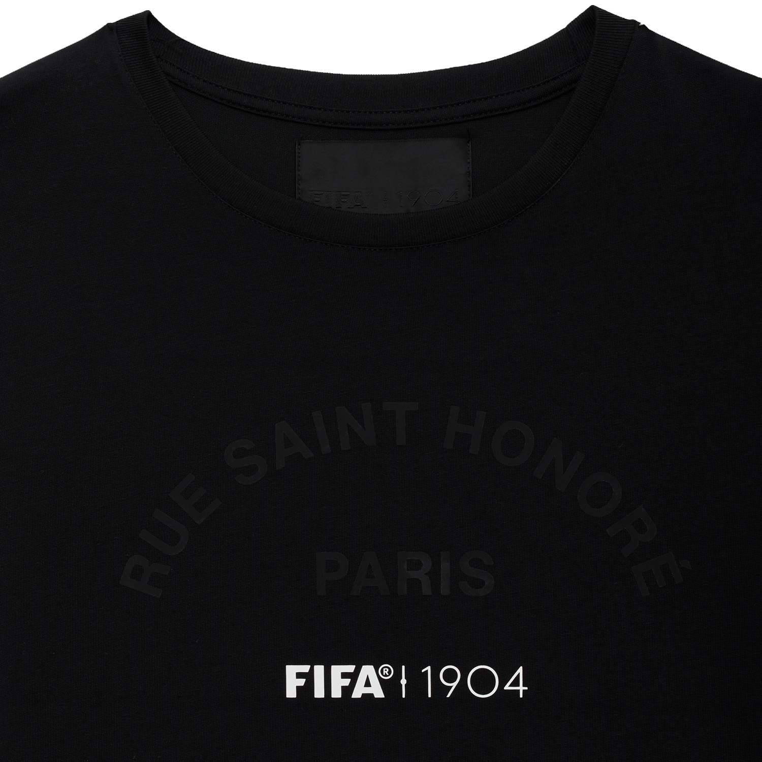 FIFA 1904 Arch Graphic Black T-Shirt - Unisex