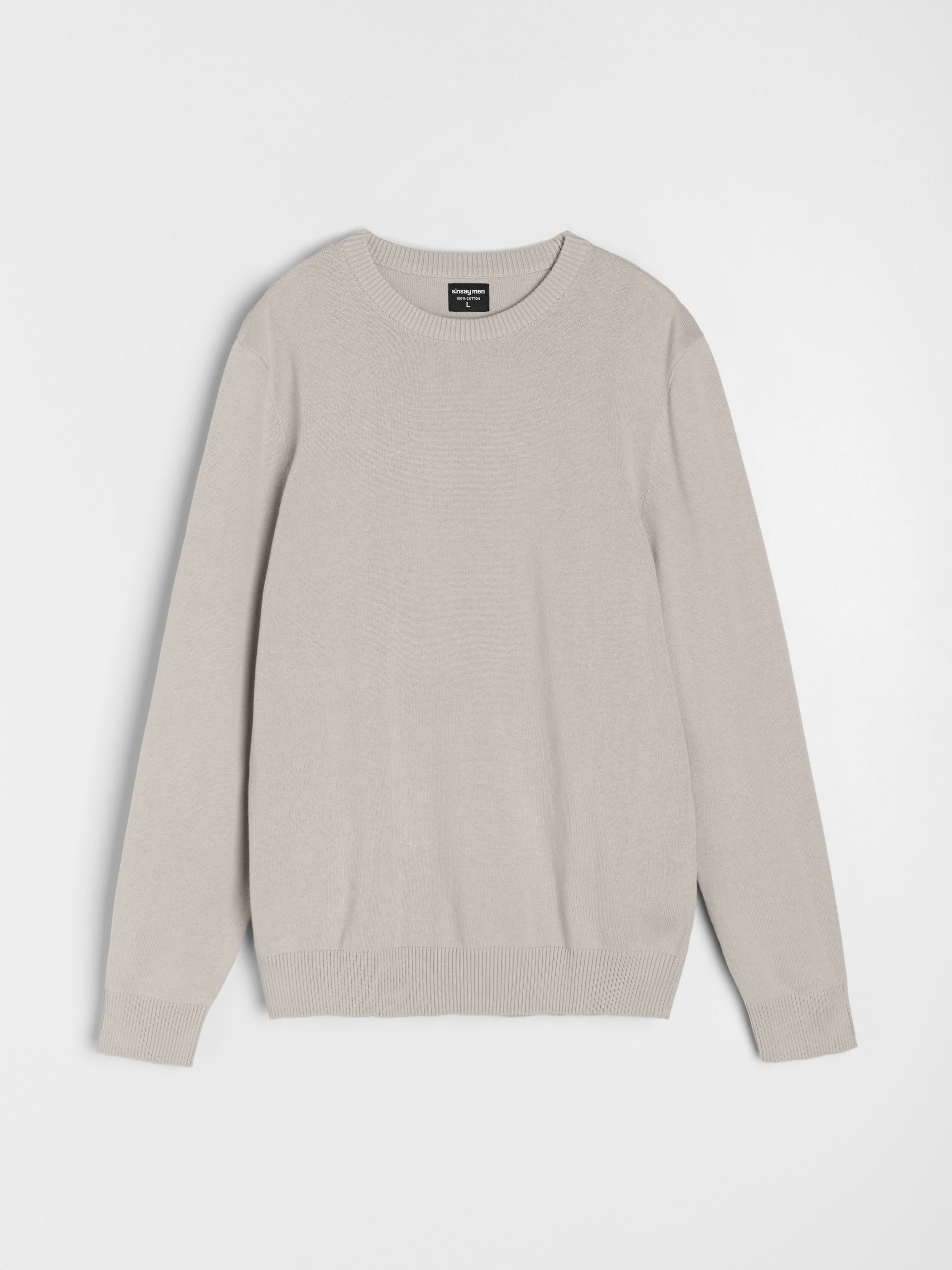 Bawełniany sweter basic