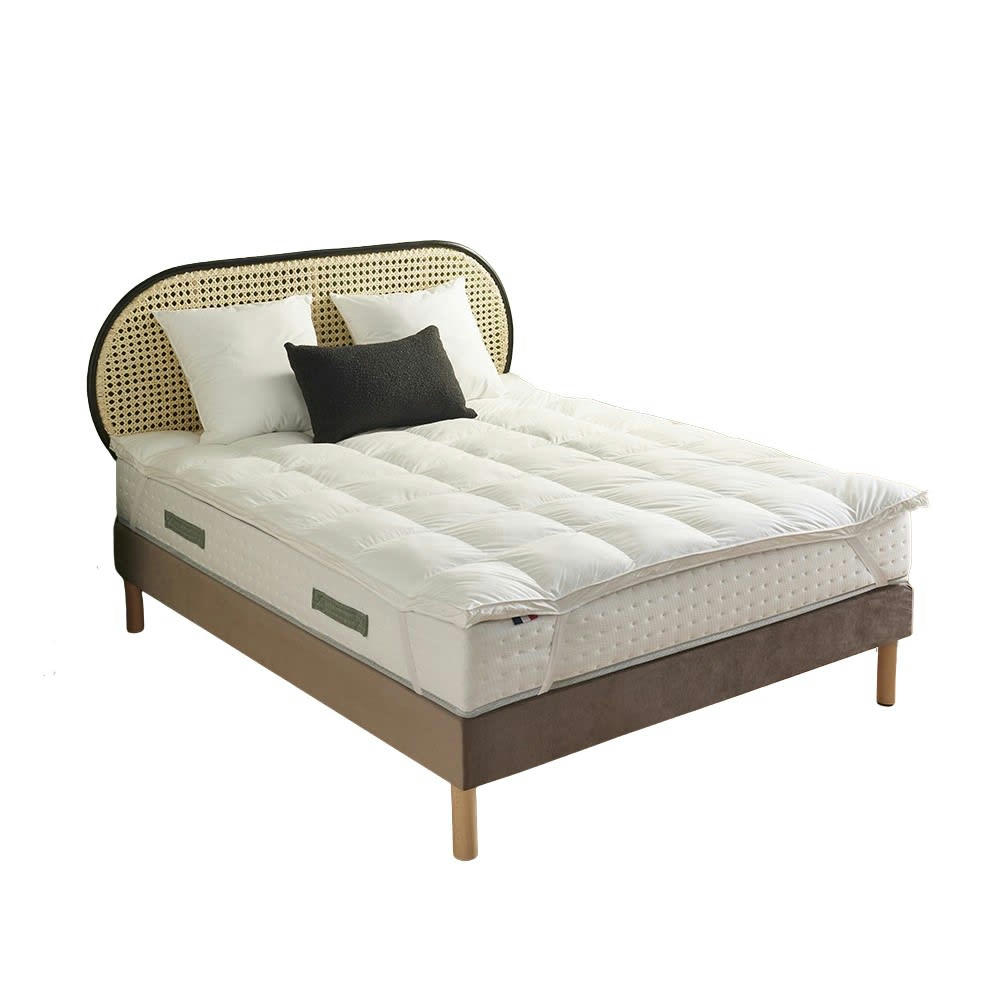 BIEN ETRE - Surmatelas moelleux microfibres 200x200 cm