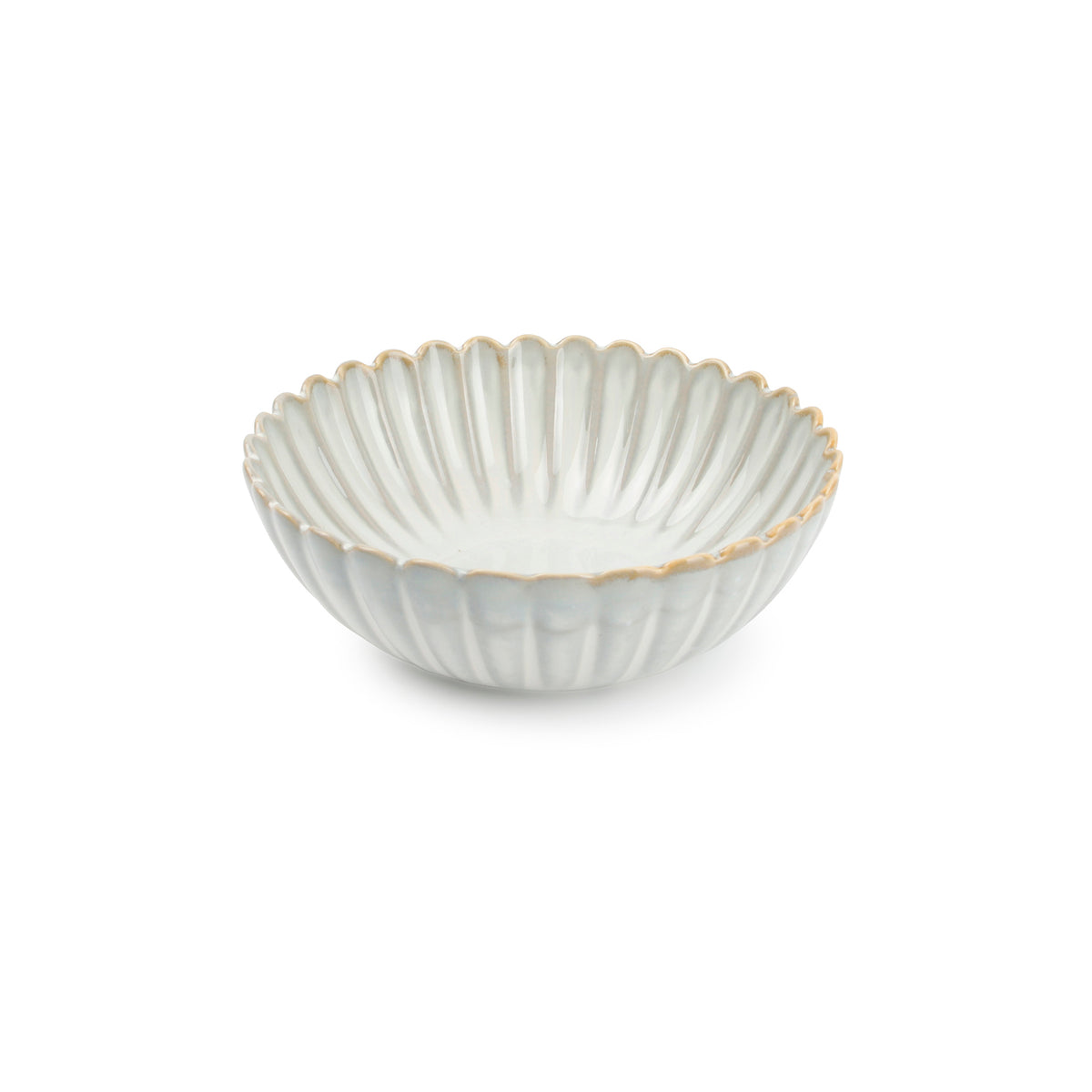 S|P Collection - Kom 13xH4,5cm nuance white Lotus - Set van 4
