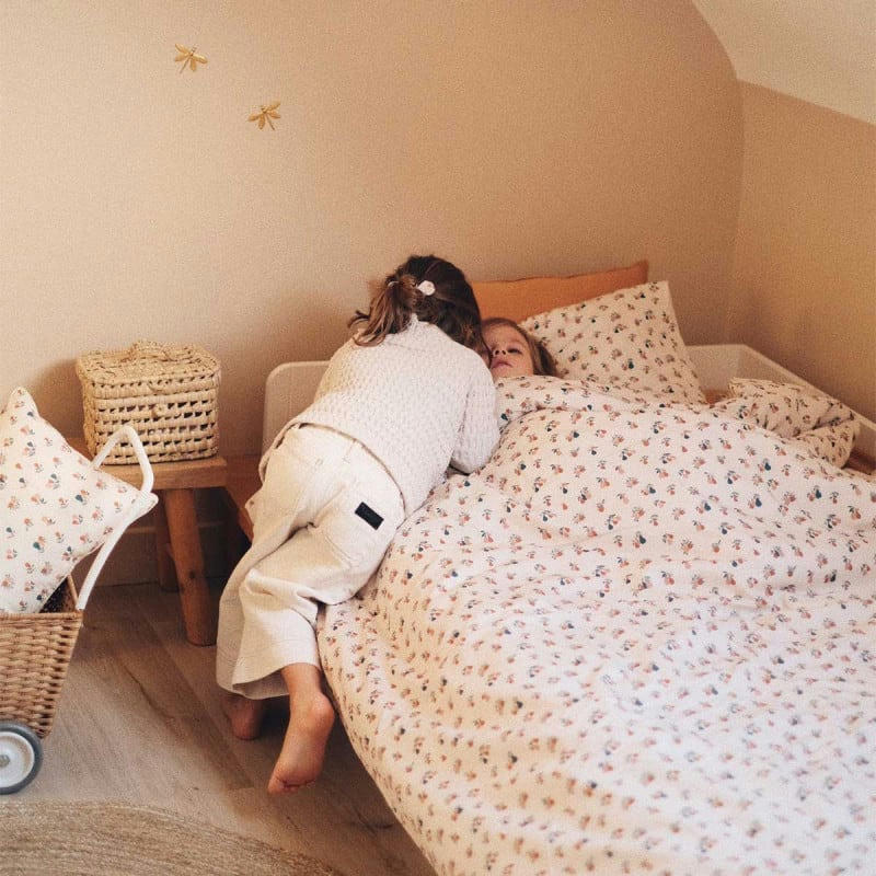 - Housse de couette coton bio poires d'automne (140x200 cm)