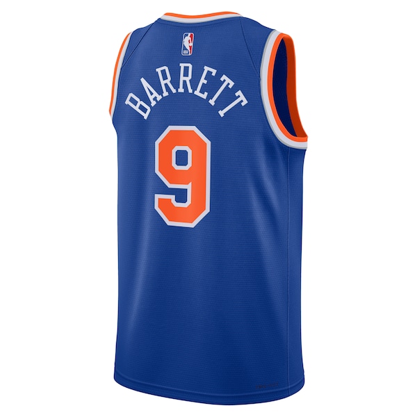 RJ Barrett New York Knicks Nike Unisex Swingman Jersey - Icon Edition - Blue