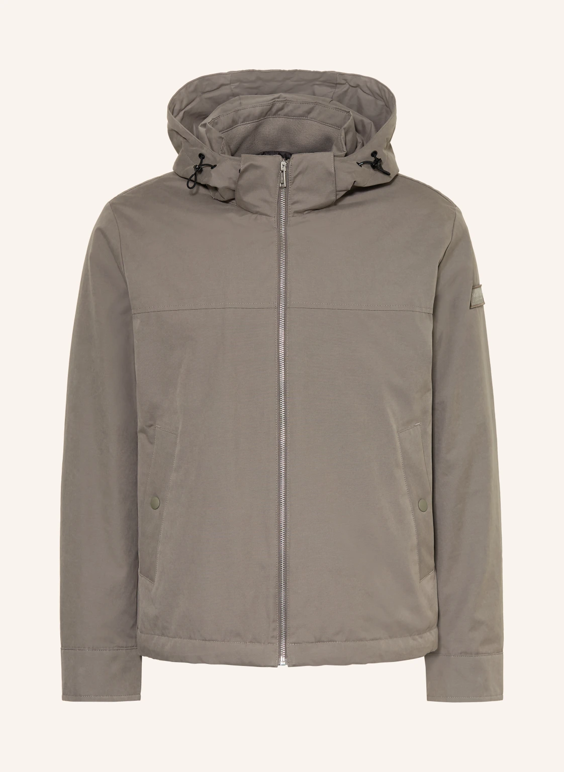 Marc O'Polo Jacke mit abnehmbarer Kapuze