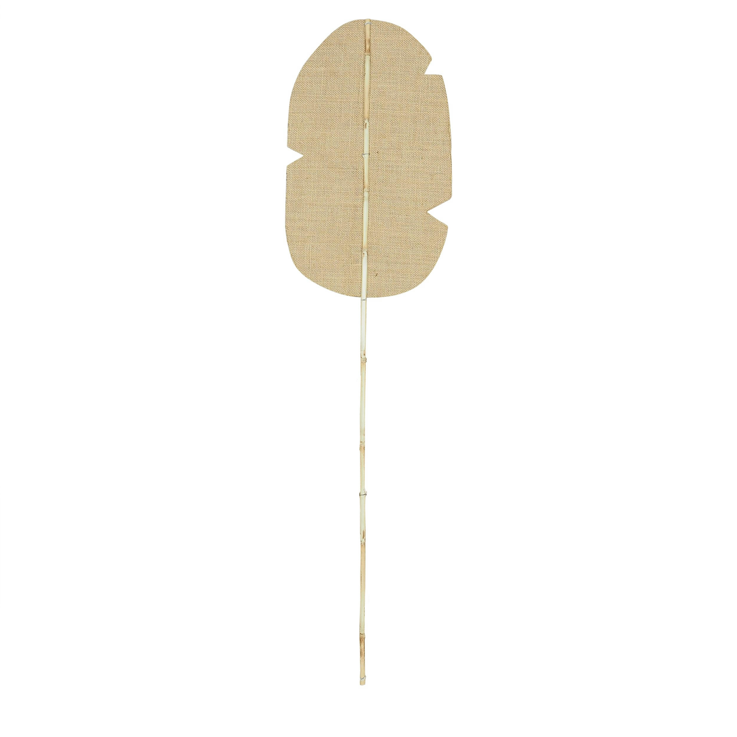 - Palme en toile de jute 100cm