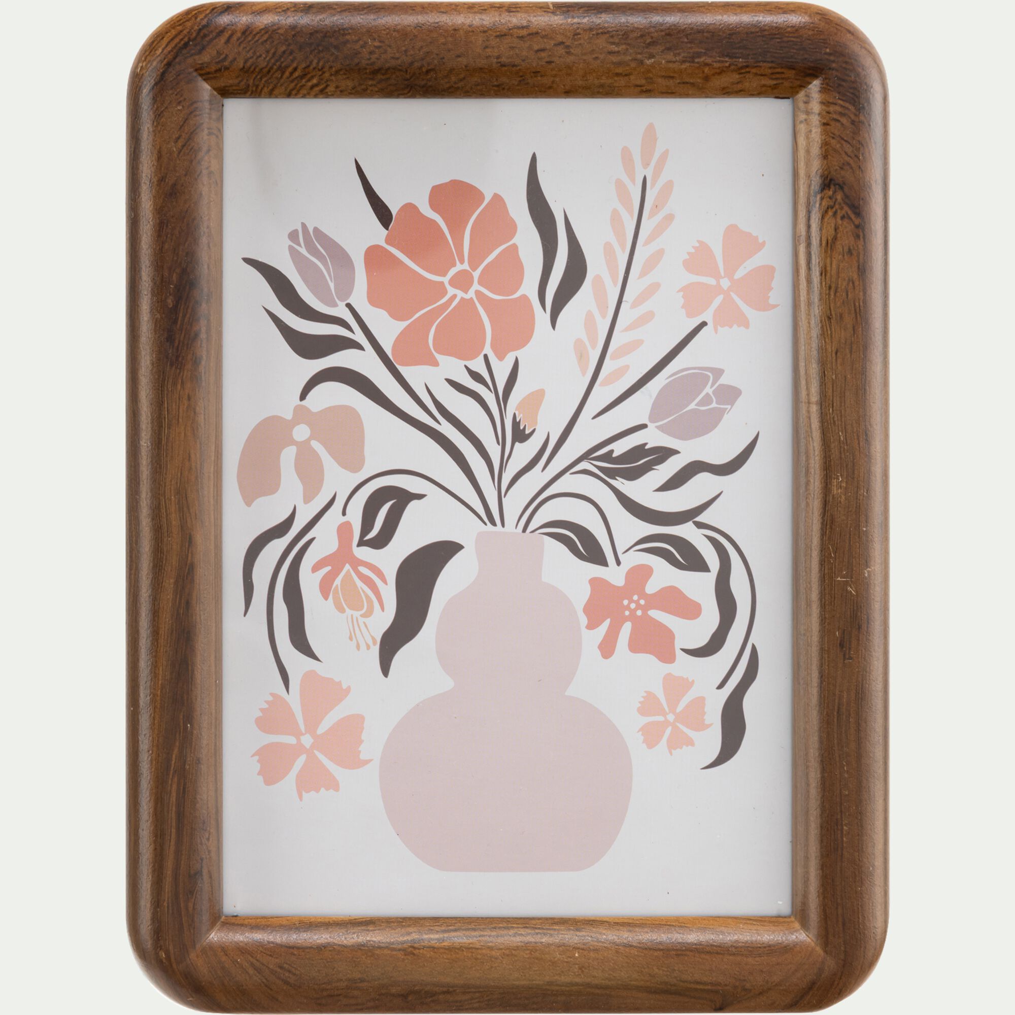 ZANIA - Cadre photo en bois 20,5x15,5cm - brun able