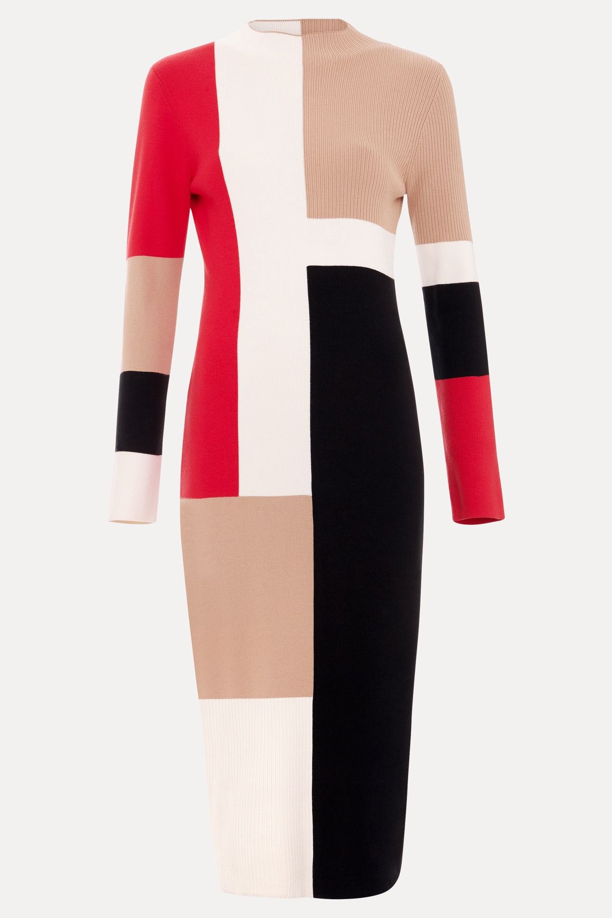 Phase Eight Nancy Colourblock Column Midi Dress