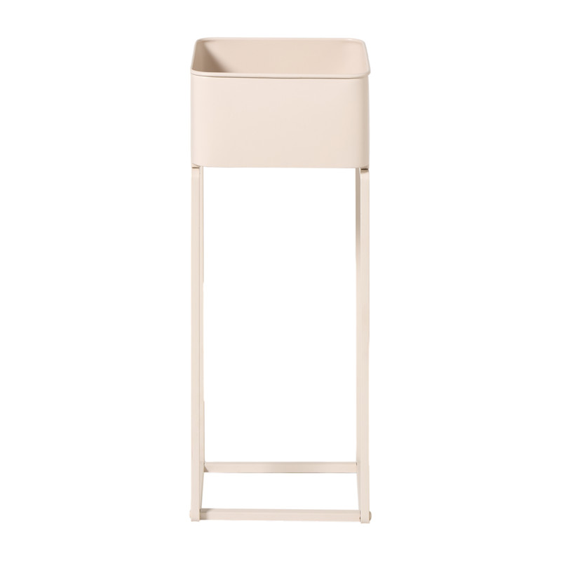 Plantenbak voor balkon smal - beige - 60x24x24 cm