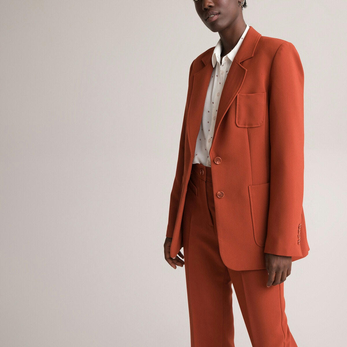 Blazer coupe droite