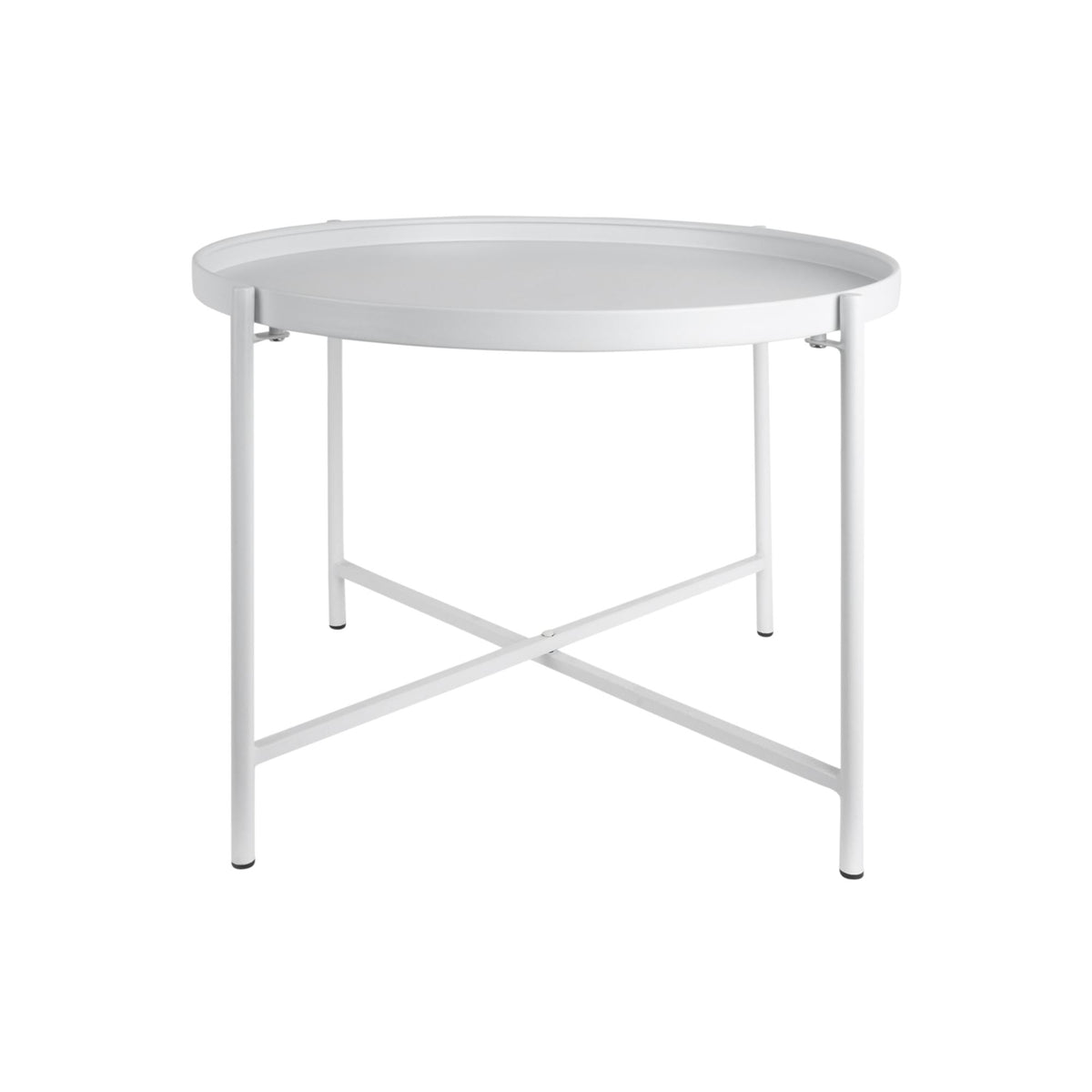 Leitmotiv salontafel Meseta - wit - 50x50x38.5cm