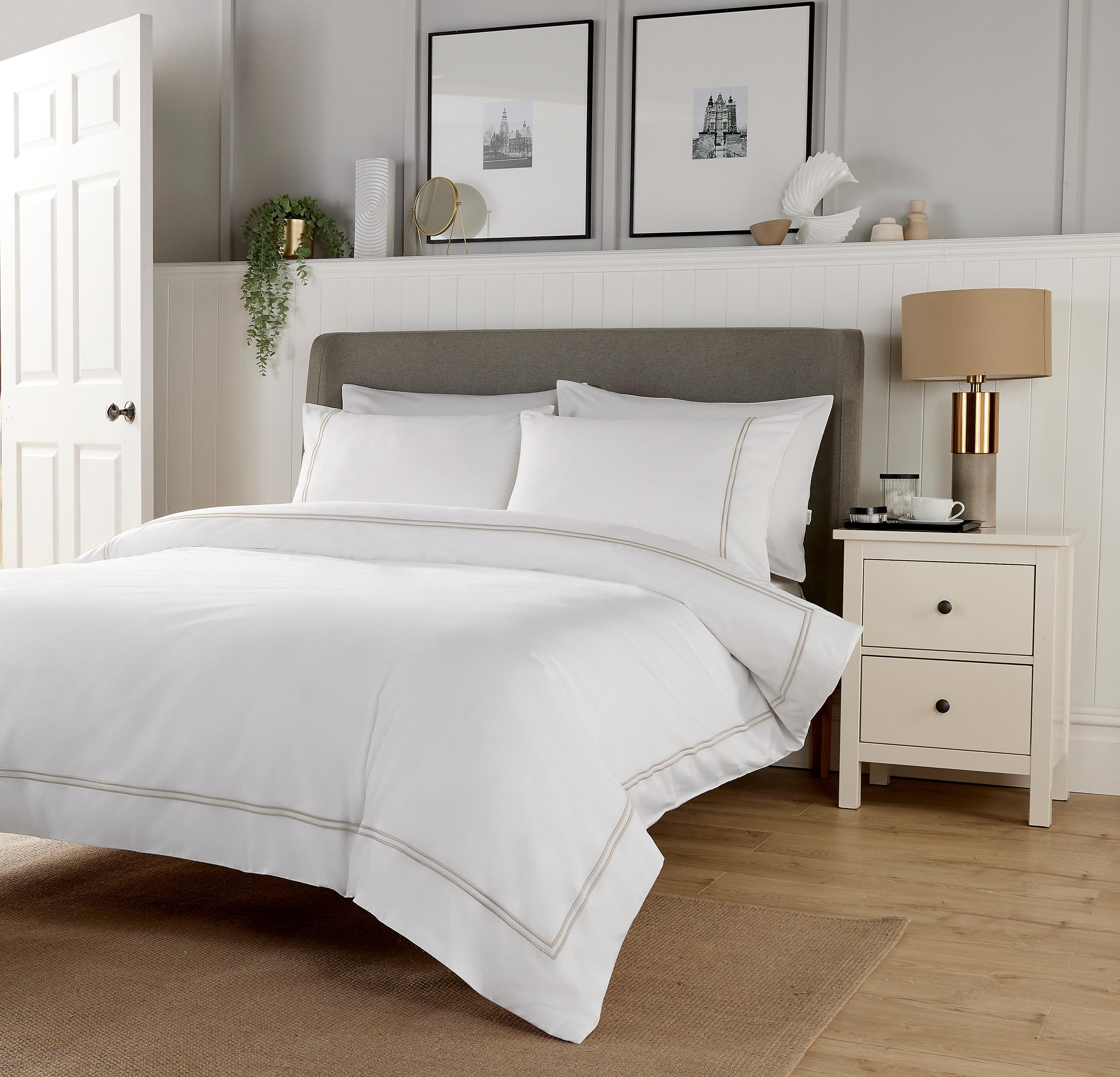 Vantona Hotel Collection Bedding - Luxury White Bedding