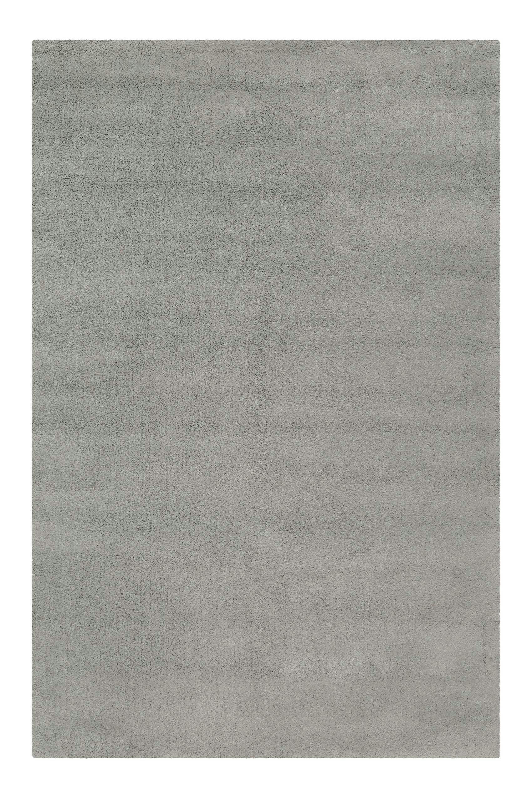 GREENWOOD RUG - Tapis à poil court pure laine vierge gris clair 70x140