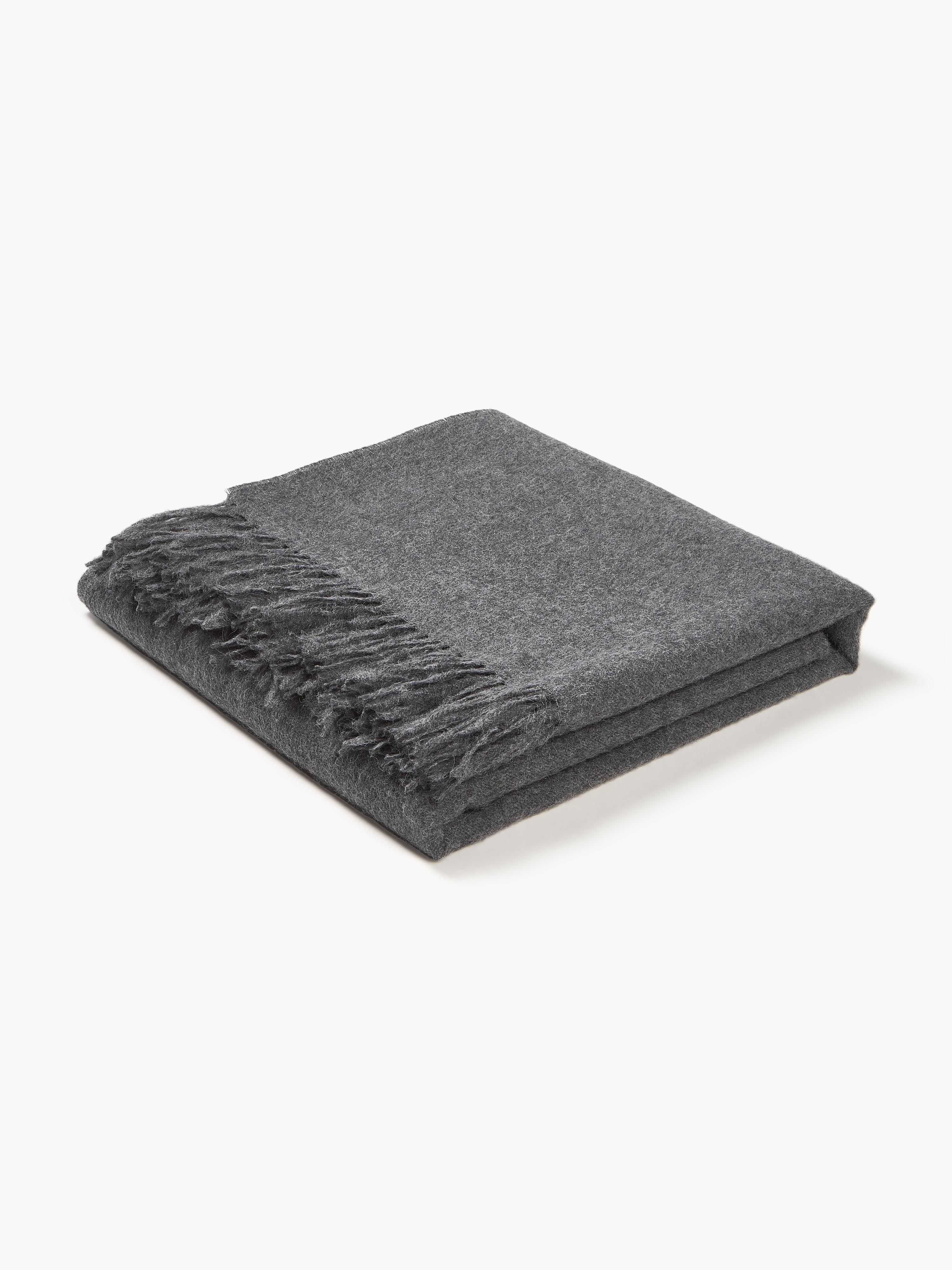 Plaid Luxury aus Babyalpaka-Wolle