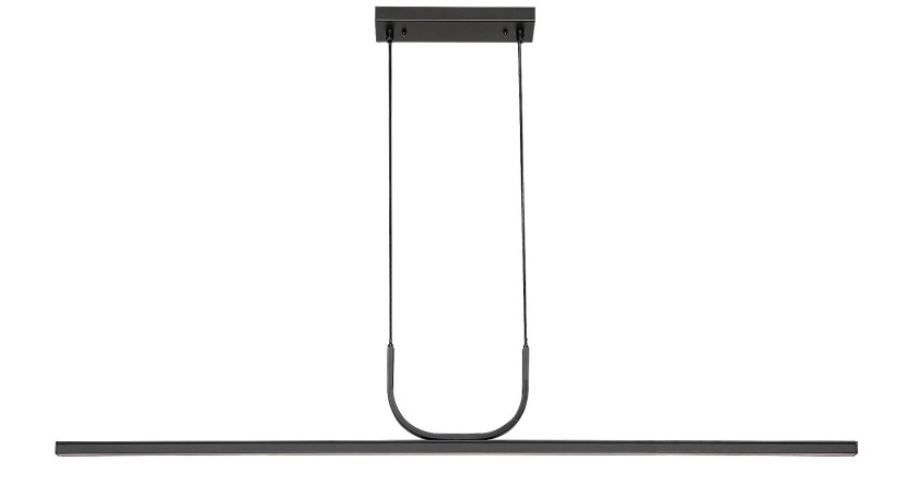 Lampa wisząca Elia czarna matowa-biała LED 1x25W Ciepła biel 1150lm Rabalux