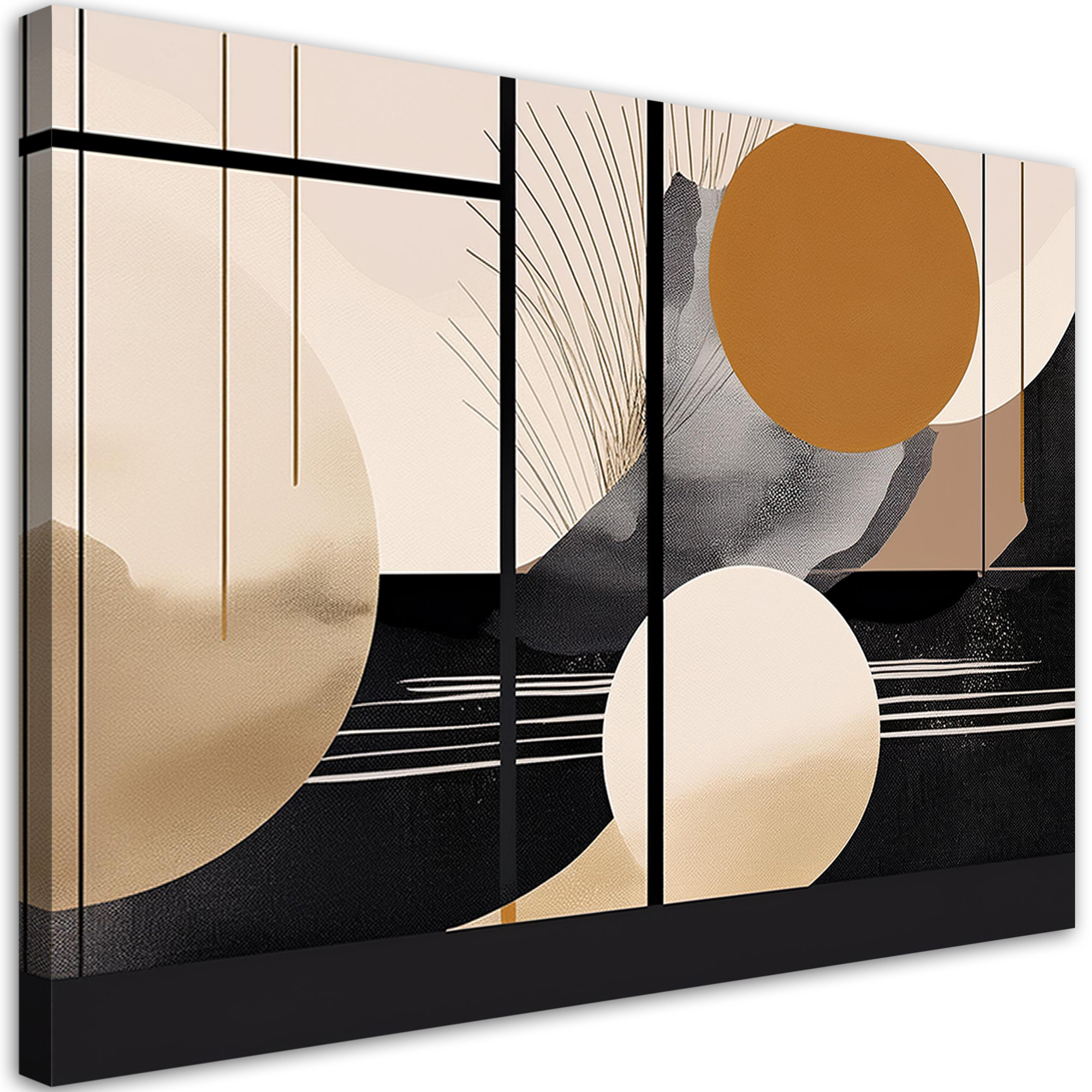Feeby Obraz na płótnie, Abstrakcja Geometryczna Glamour 60x40