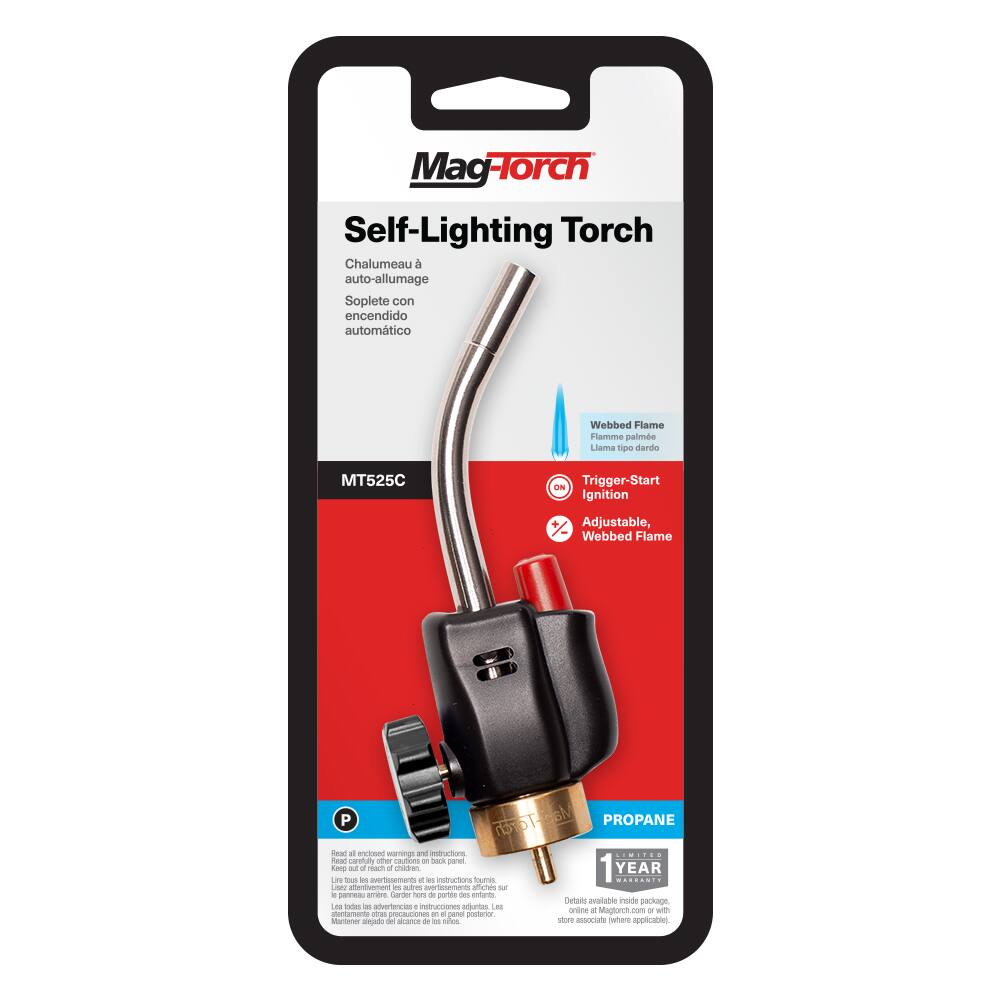 Mag-Torch® UF-4925 ProPane Self-Lighting Torch
