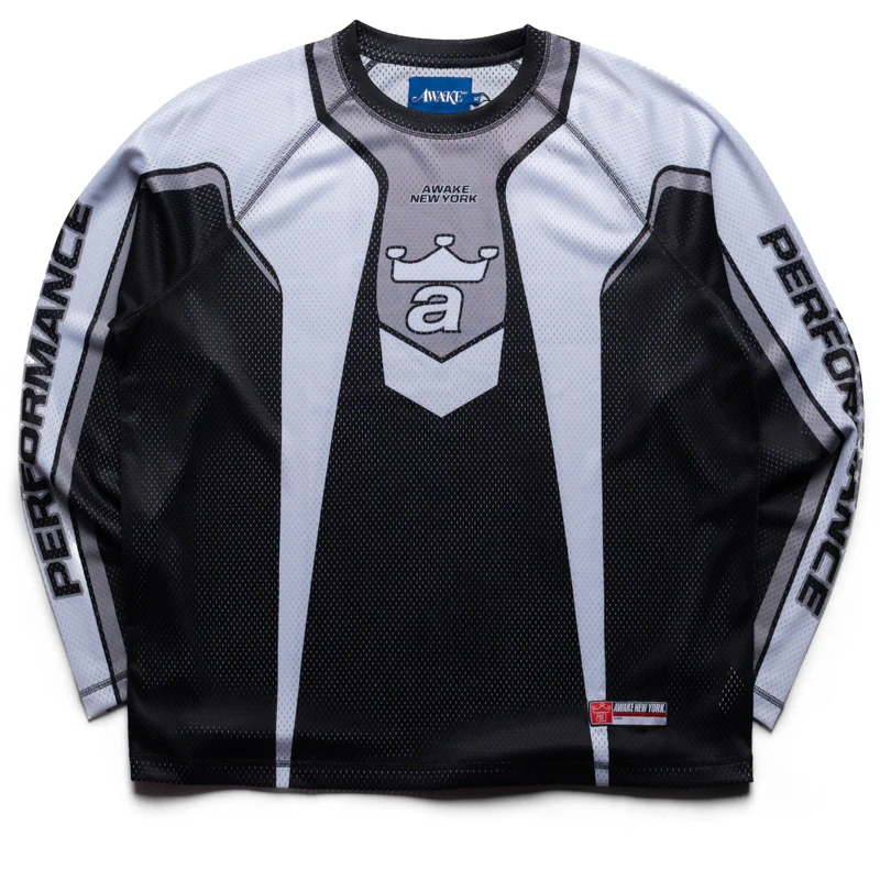 Awake NY Mesh Jersey Racer - Black
