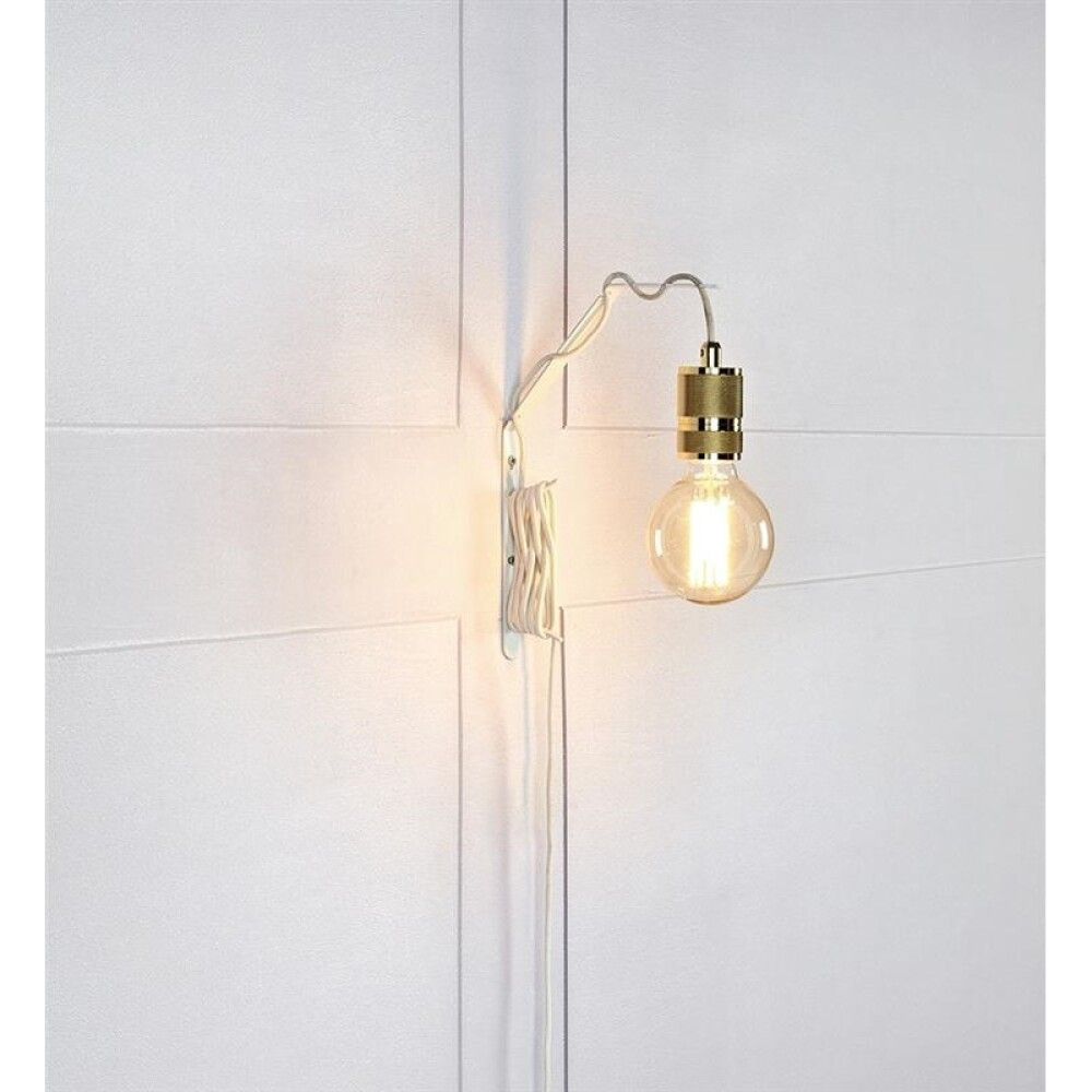 VEGGFESTE MARKSLÖJD HANGER HVIT