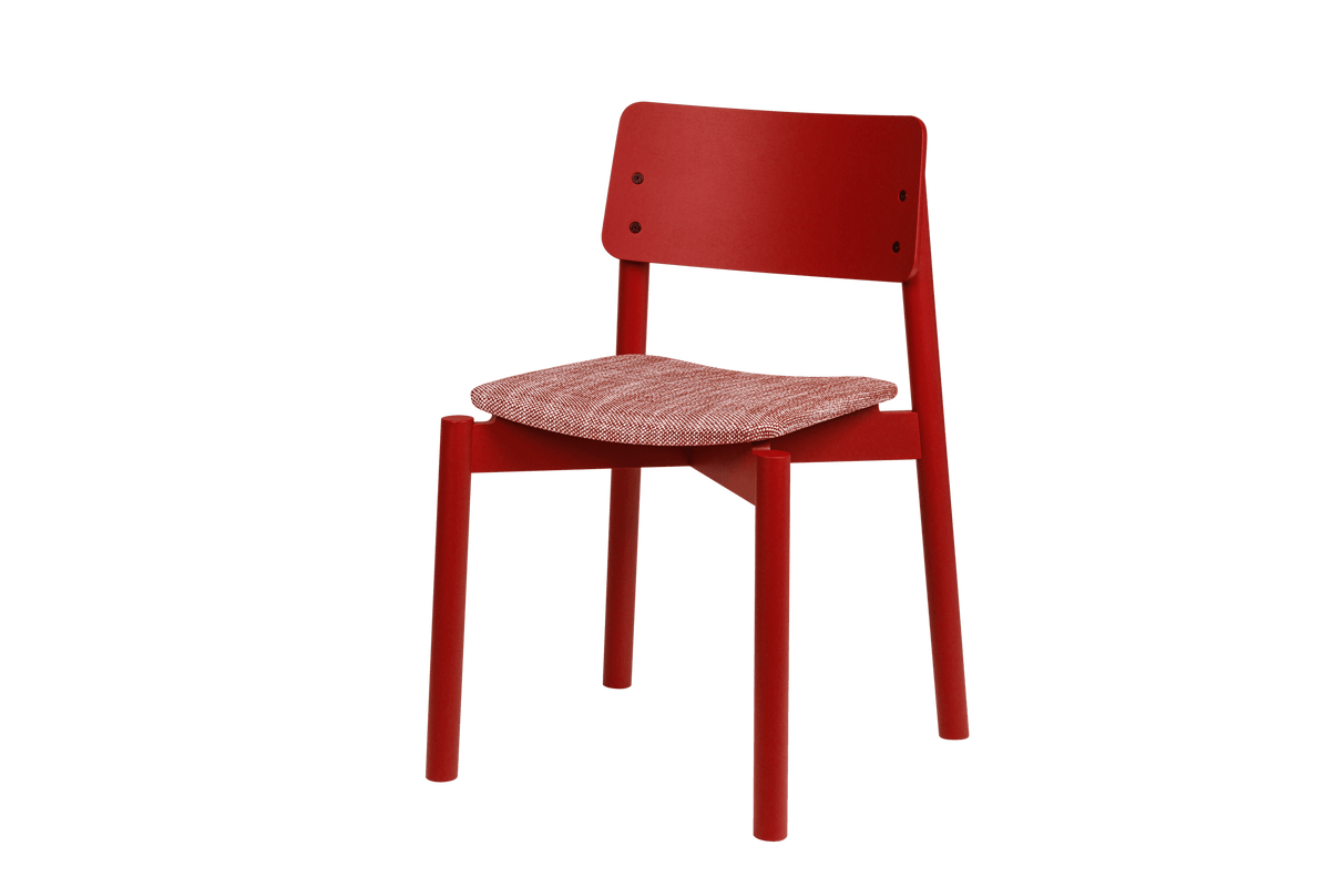 noo.ma WEM Gestoffeerde stoel - Marron Red
