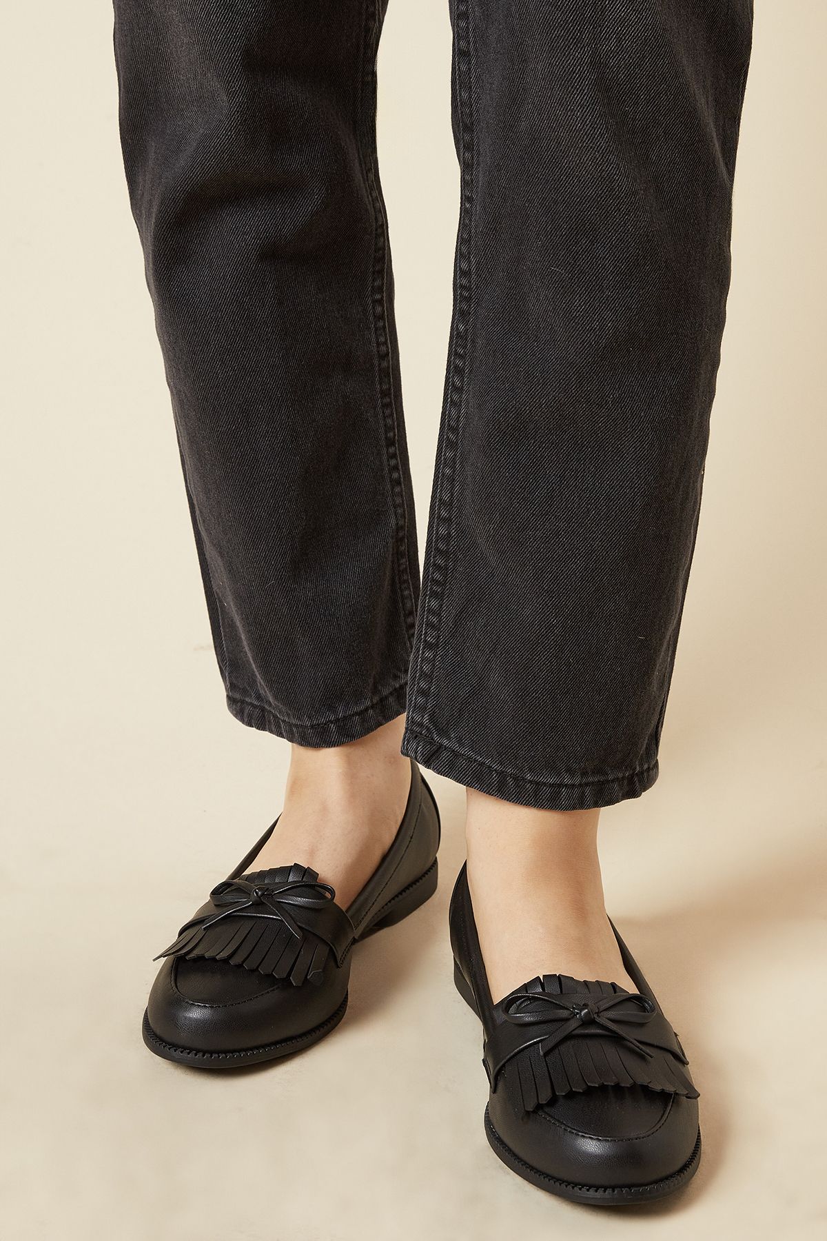 Dorothy Perkins Wide Fit Loretta Tassel Loafers