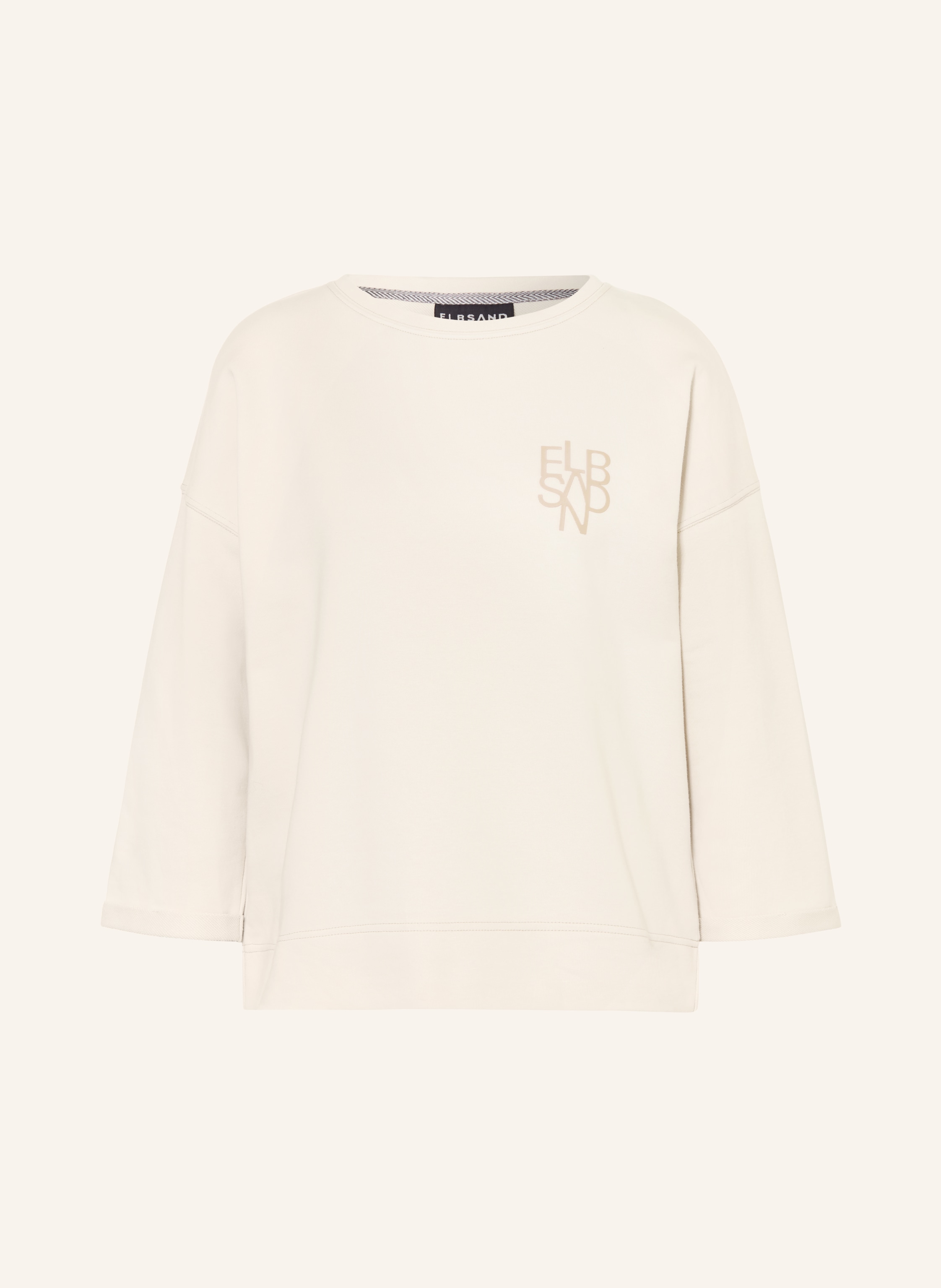 ELBSAND Sweatshirt ZOEY mit 3/4-Arm