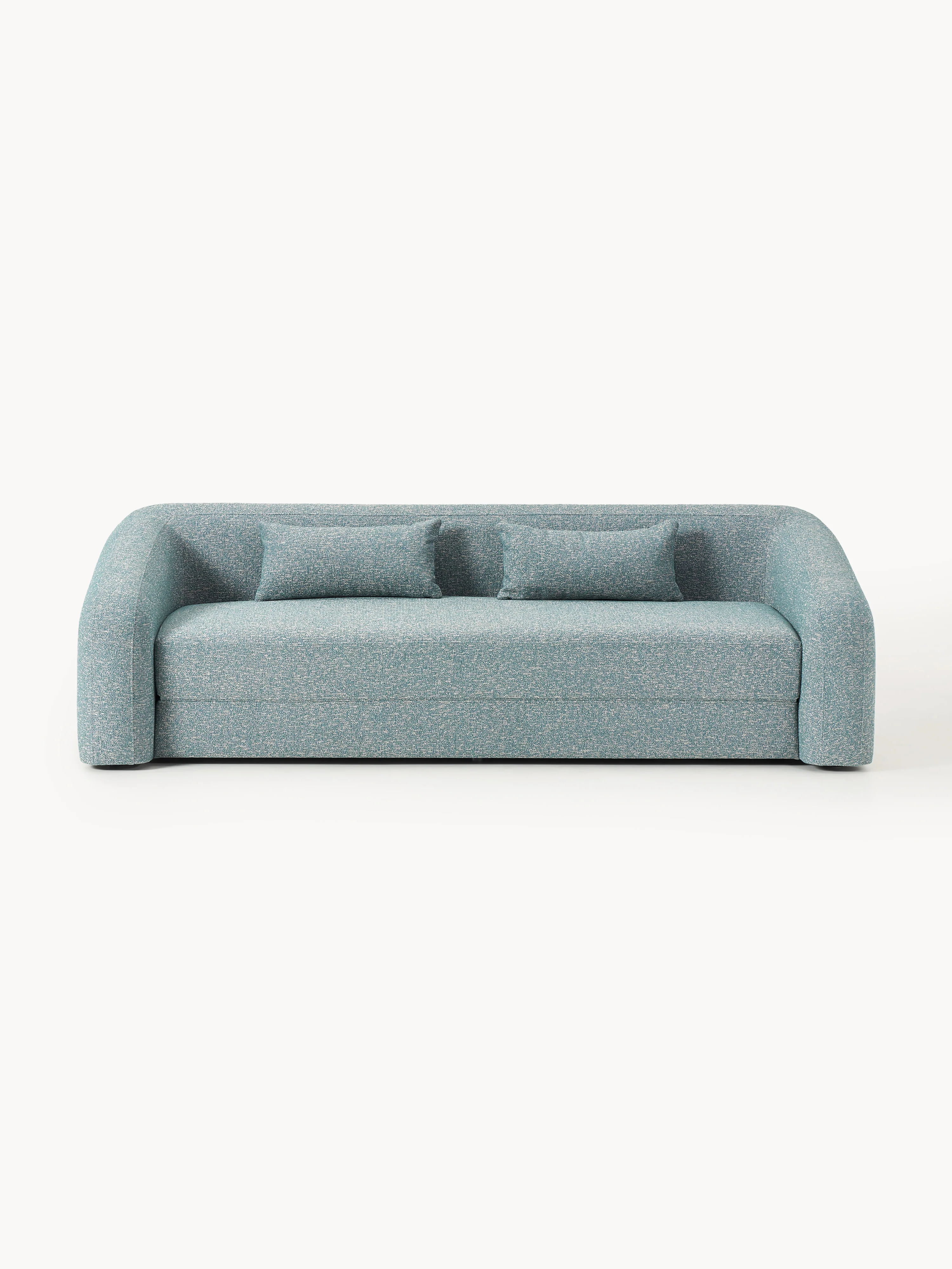 Bouclé-Schlafsofa Eliot (3-Sitzer)