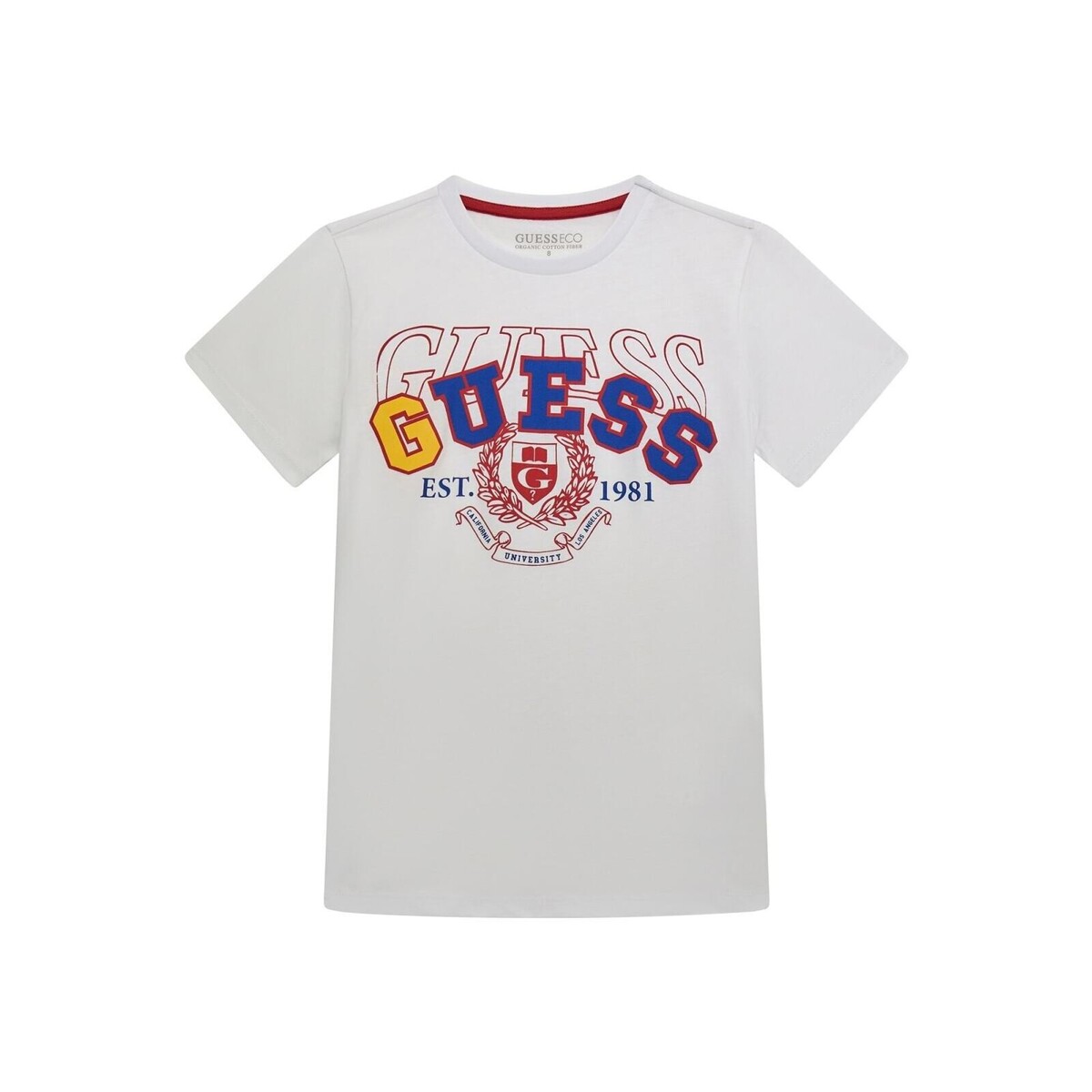 Guess - SS T SHIRT - White