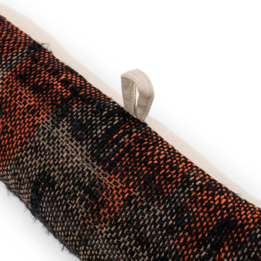 OH MY GEE - Boudins de porte en coton orange noir