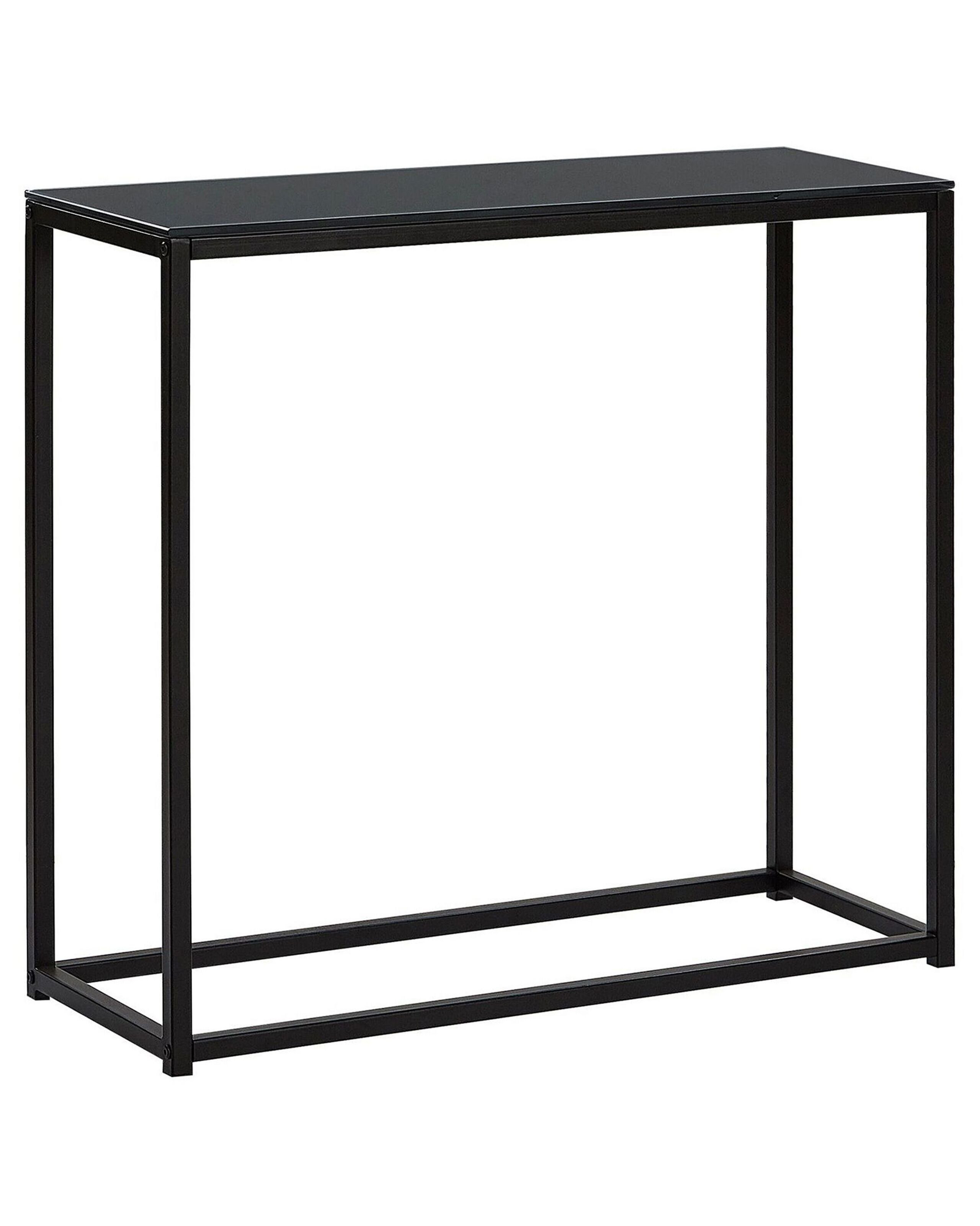 Konsola stolik pomocniczy 80x30 czarna
