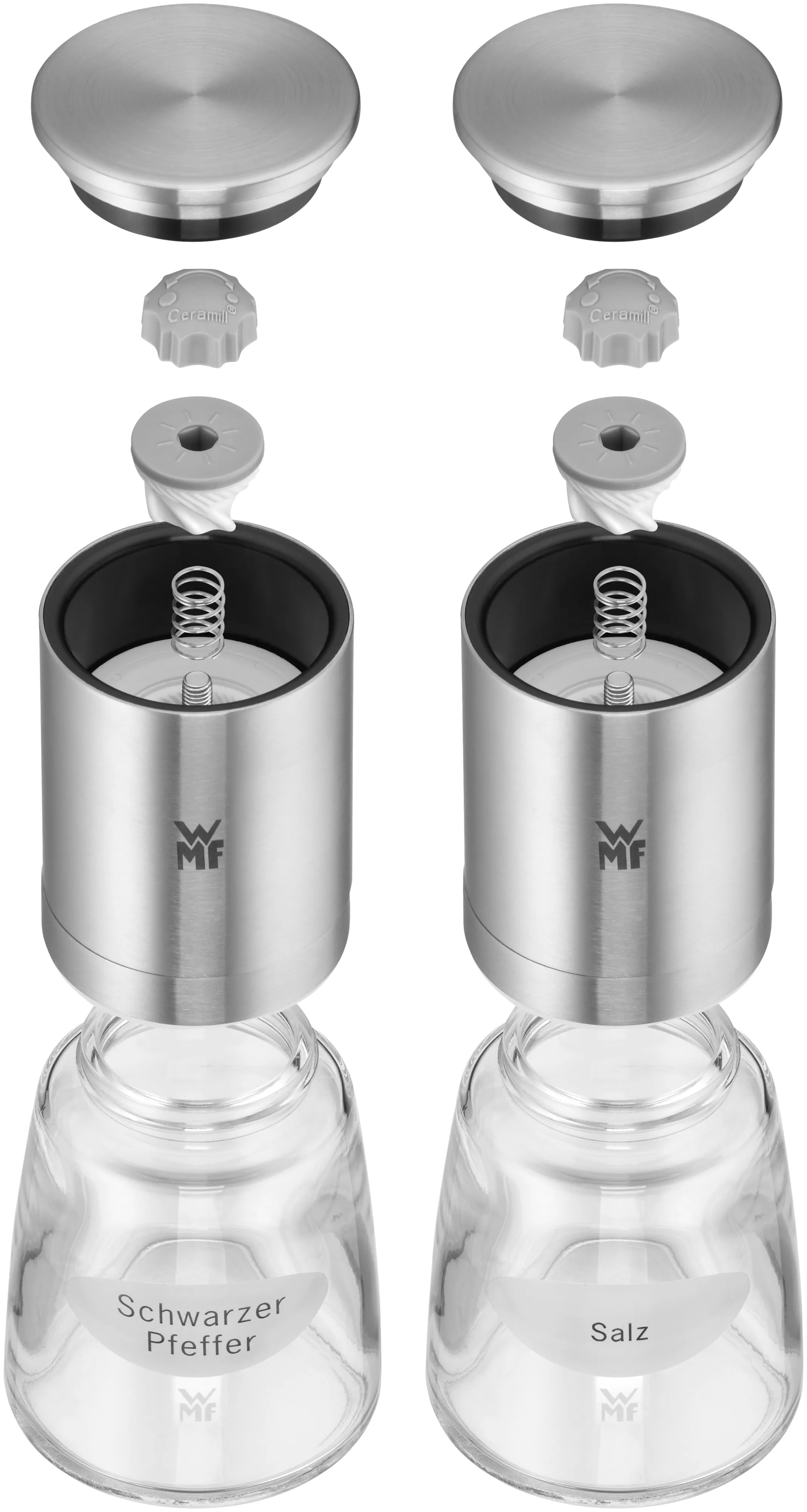 De Luxe Spice Mill Set 2-piece