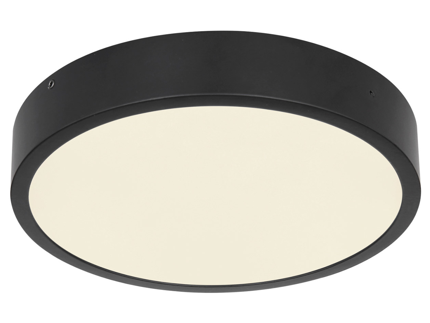 Plafon Lucena LED 17 cm metalowy czarny