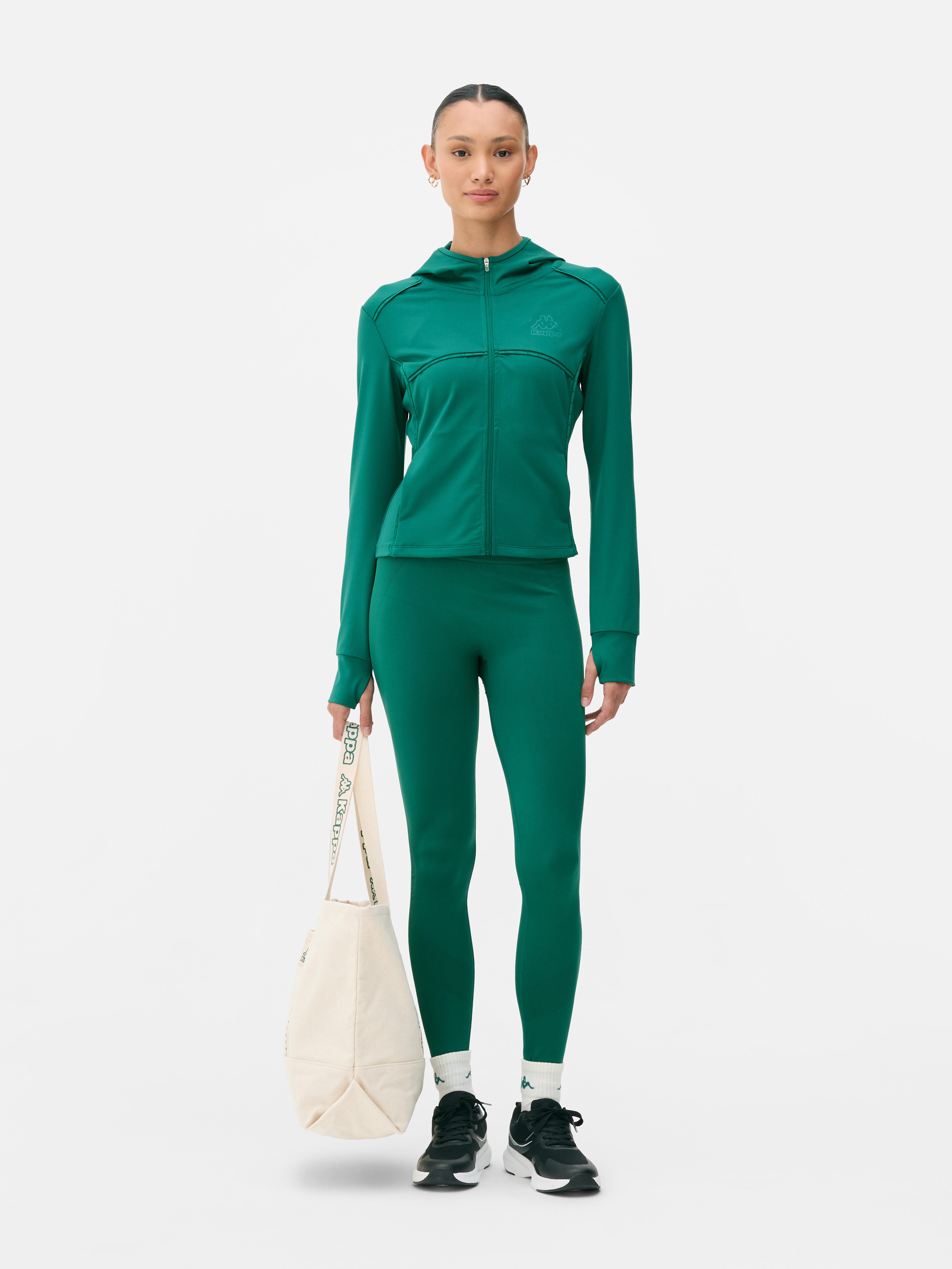 Kappa Hooded Zip Through Performance Jacket