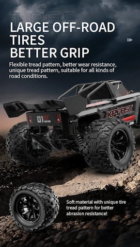 NNEOBA Brushless 4WD High-Speed RC Car