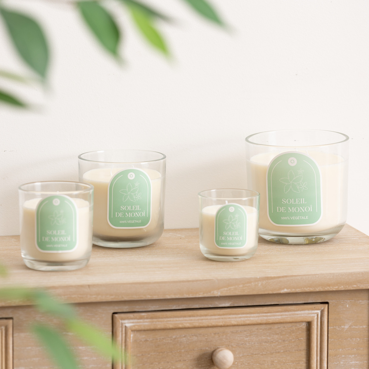 Scented candle "Floa" Mono&iuml;, 350g