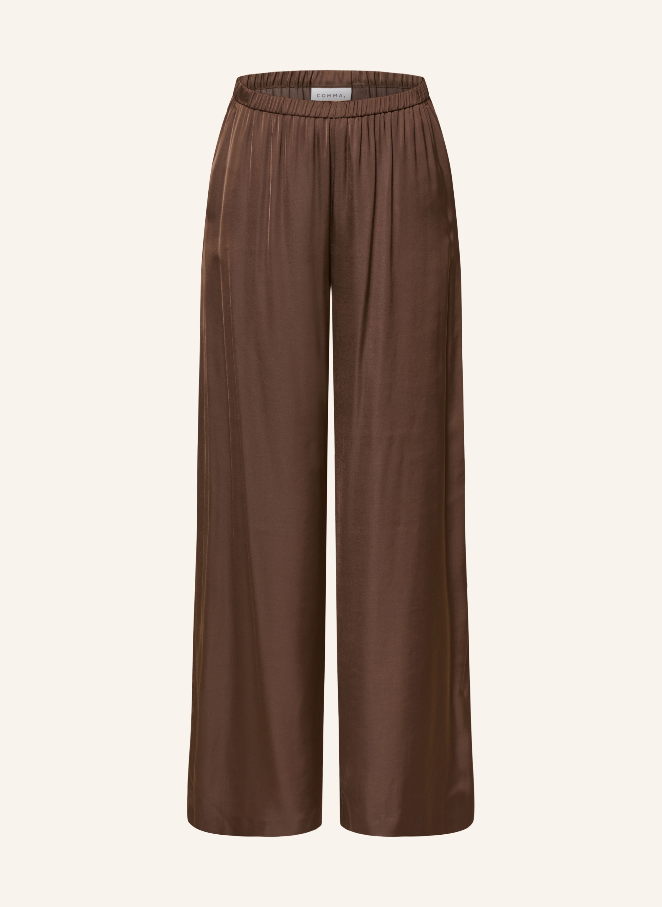 COMMA Marlenehose aus Satin