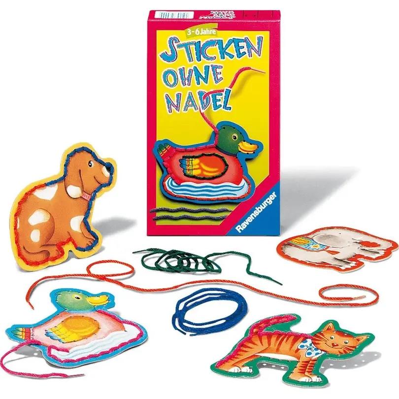 Geschicklichkeitsspiel Sticken ohne Nadel