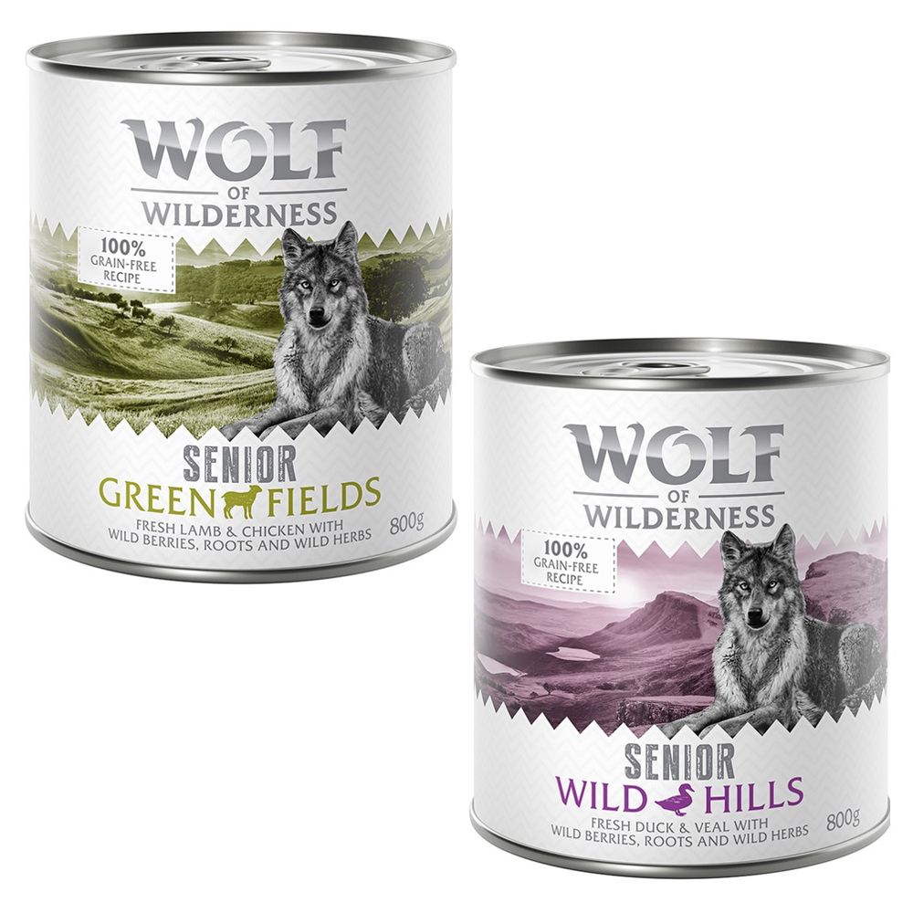 Wolf of Wilderness Senior Saver Pack 24 x 800g