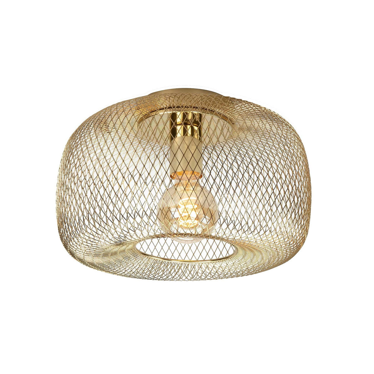 Highlight plafondlamp Honey - 1 lichts - 32 x 20  cm - goud