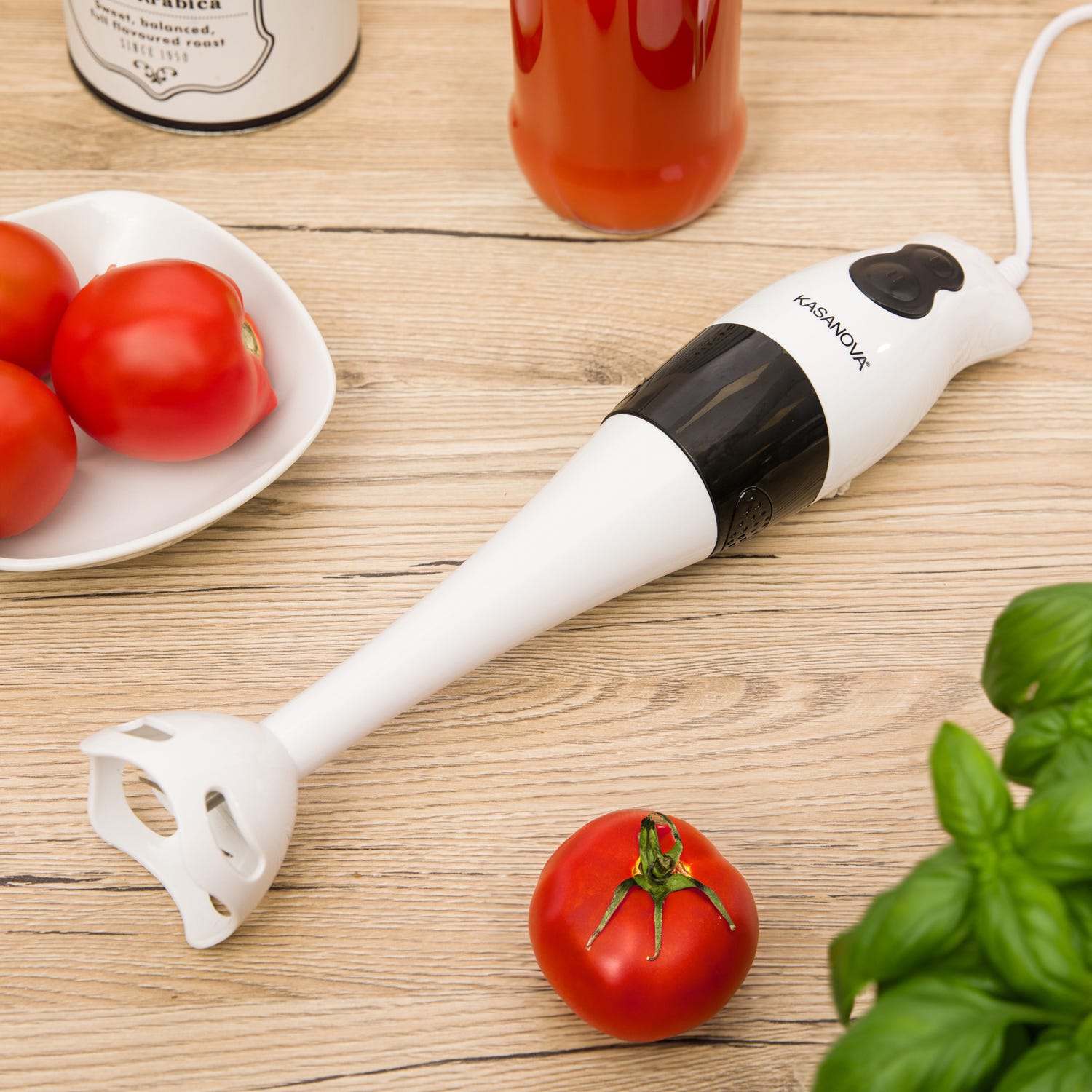 Frullatore a immersione 3 in 1 con stand accessori 300 W